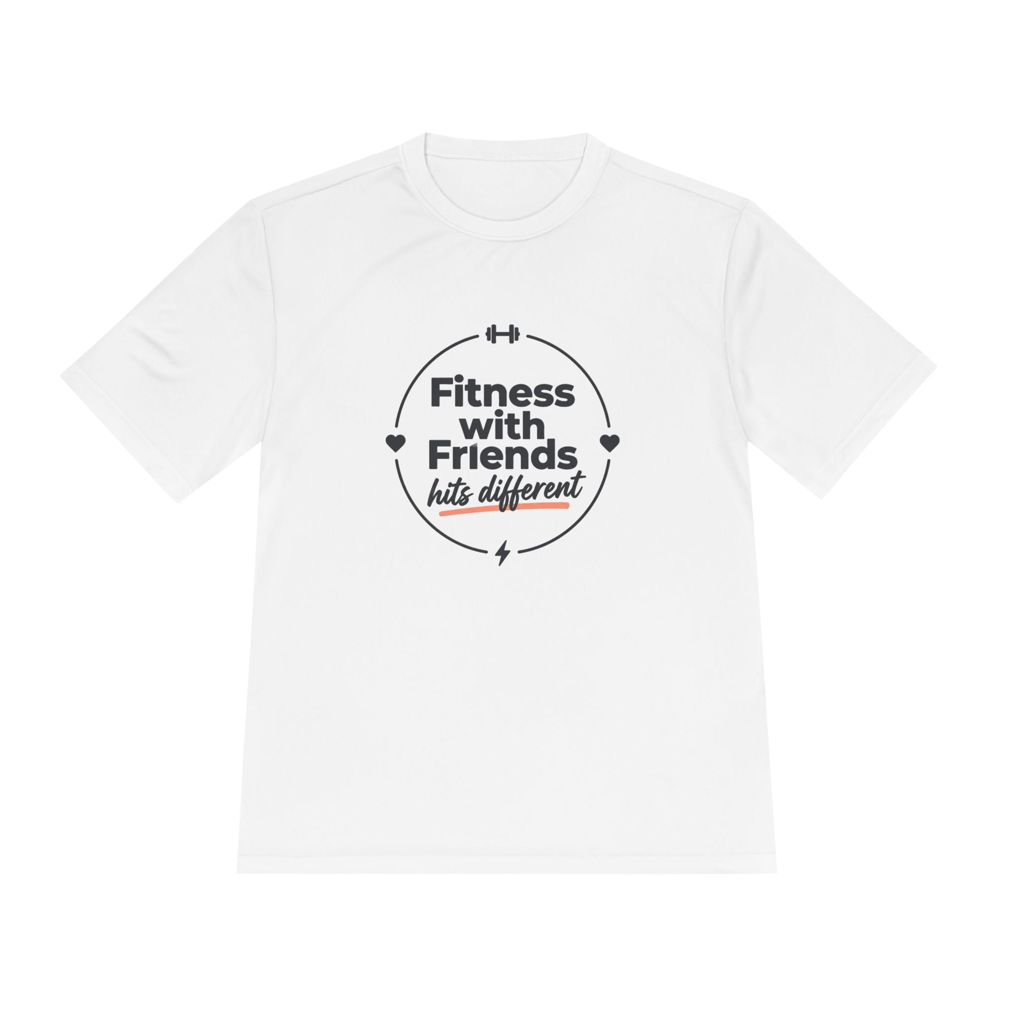 Fitness with Friends Unisex Moisture Wicking Tee