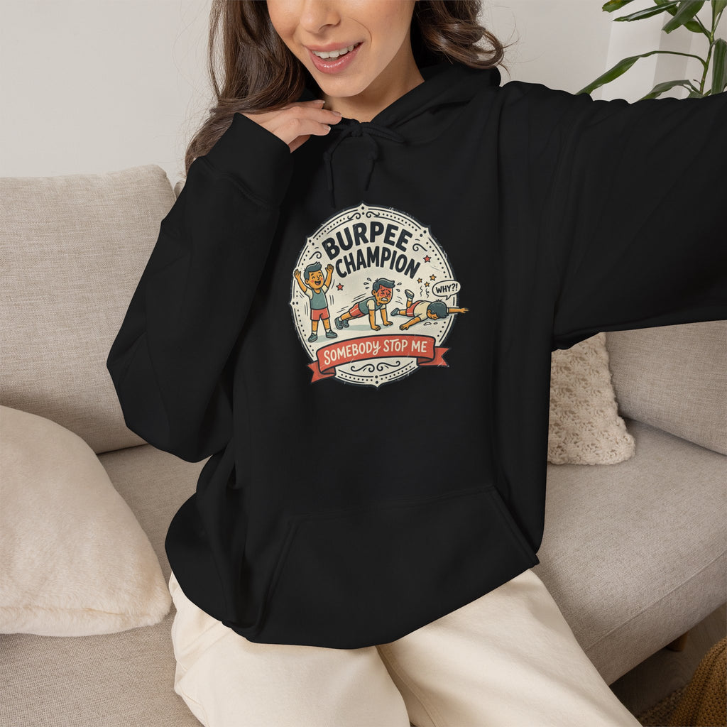 Burpee Champion Unisex Heavy Blend™ Hooded Sweatshirt