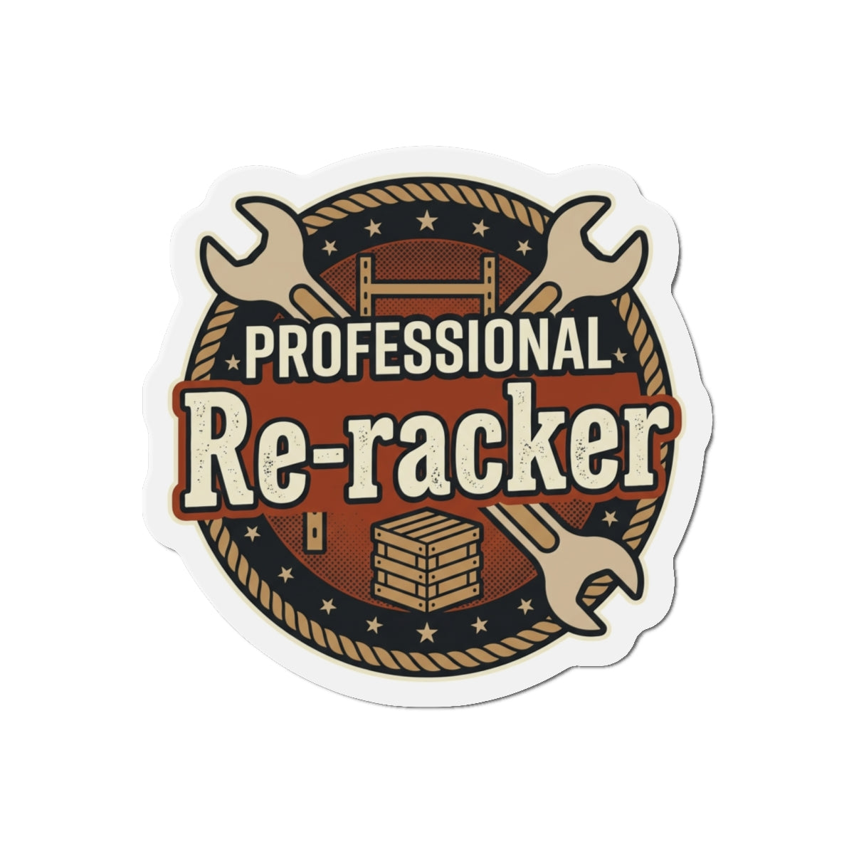 Professional Re-Racker Die-Cut Magnets