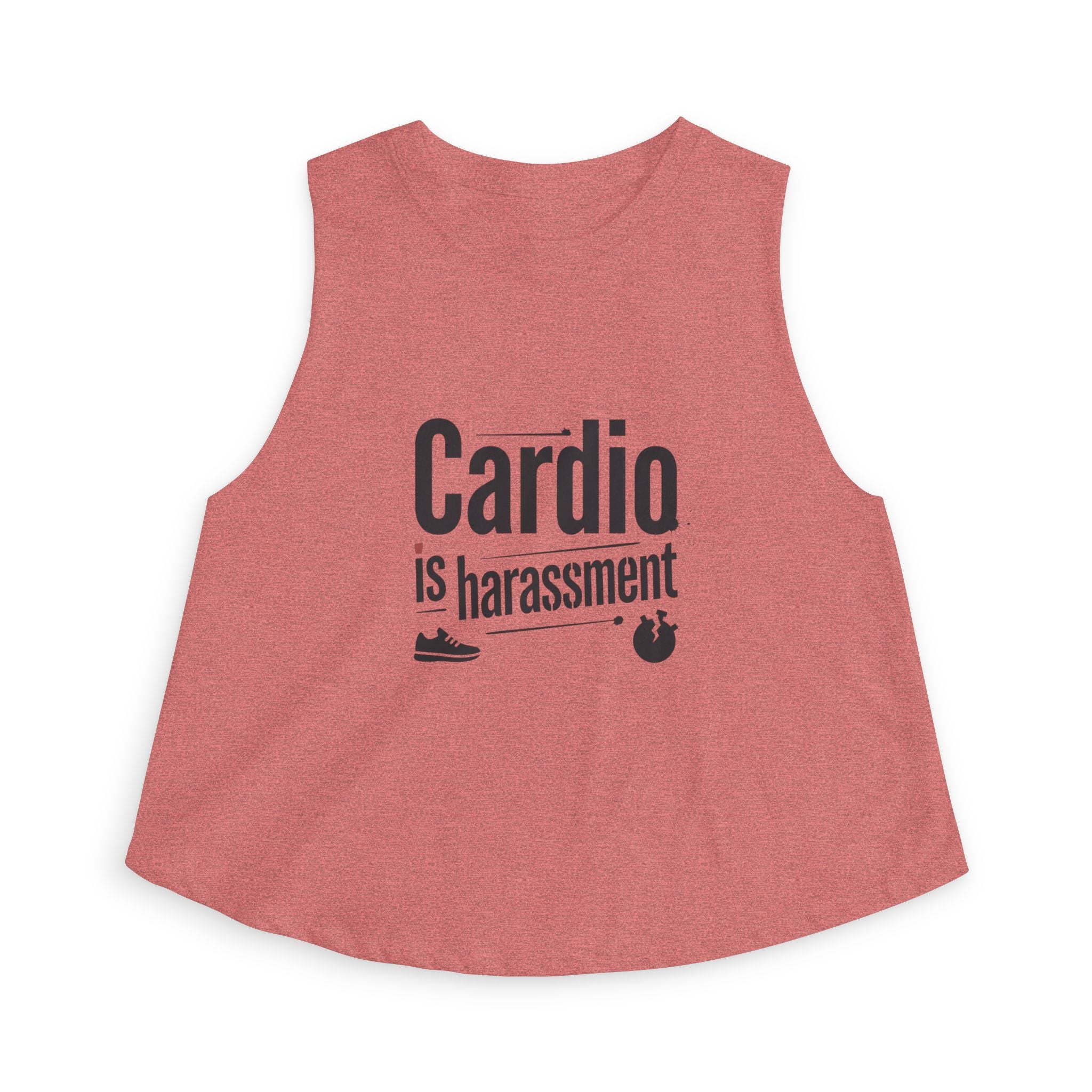 Cardio is Harassment Women's Crop Top