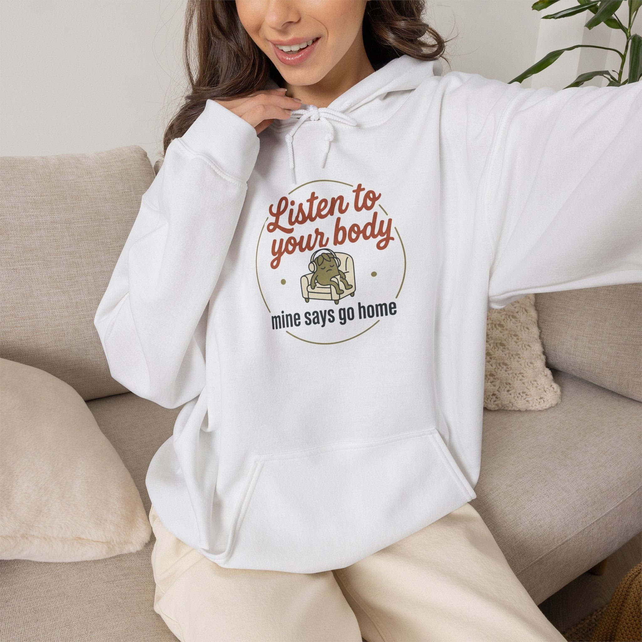 Listen to Your Body Unisex Heavy Blend™ Hooded Sweatshirt