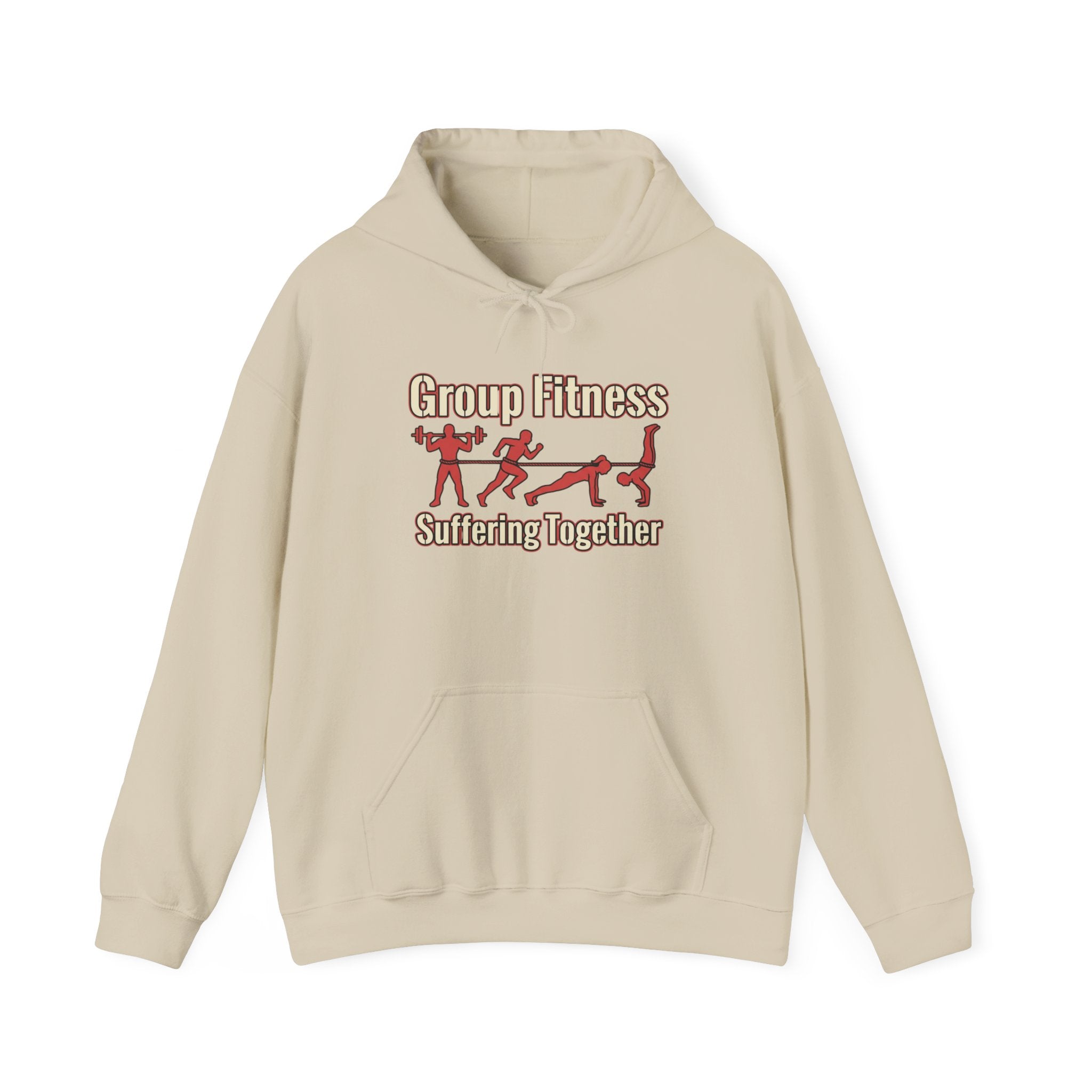Group Fitness Suffering Together Unisex Heavy Blend™ Hooded Sweatshirt