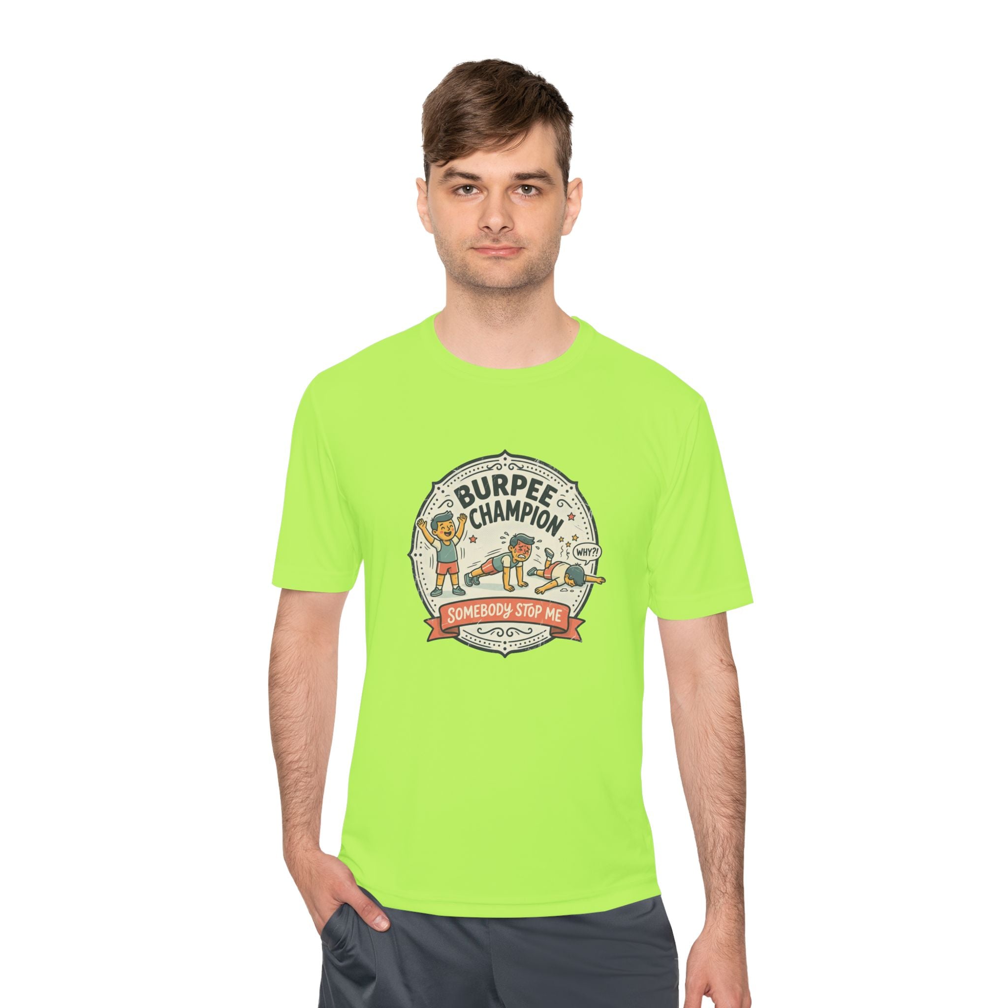 Burpee Champion Unisex Moisture Wicking Tee