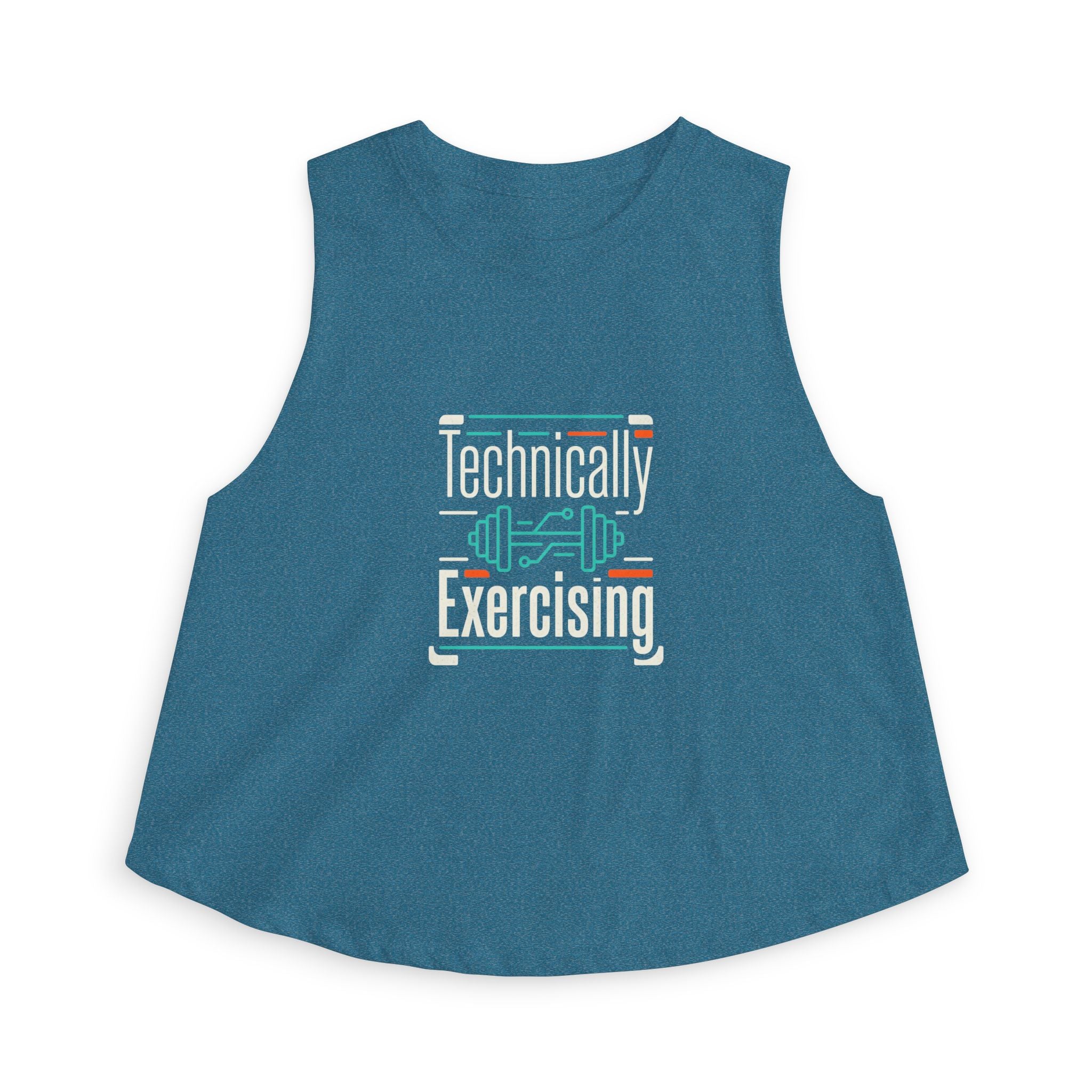 Technically Exercising Women's Crop Top