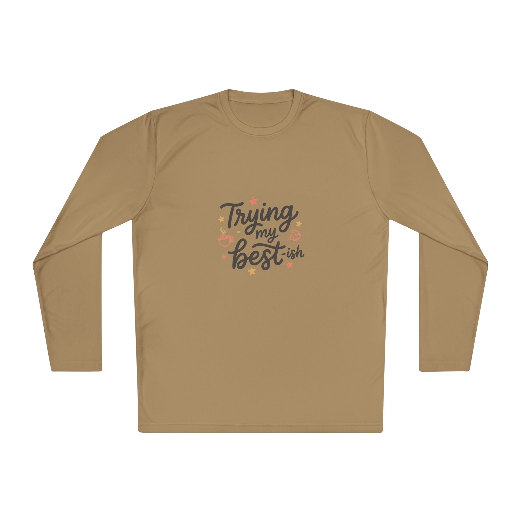Trying My Best-ish Unisex Lightweight Long Sleeve Tee