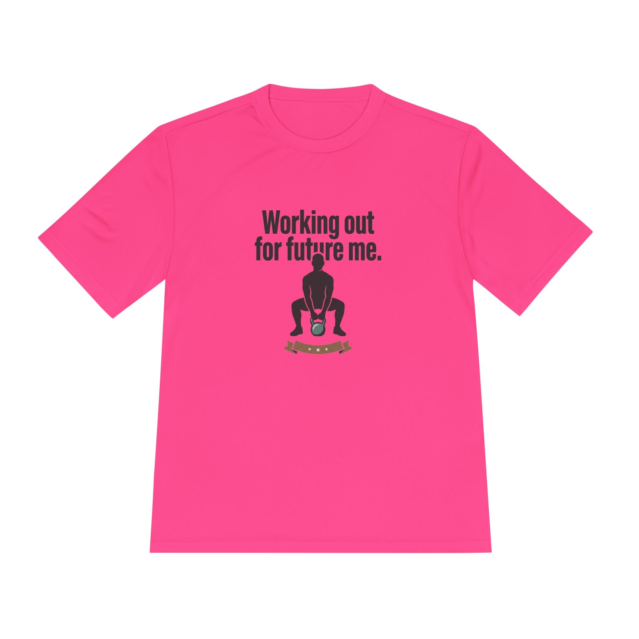 Working Out For Future Me Unisex Moisture Wicking Tee
