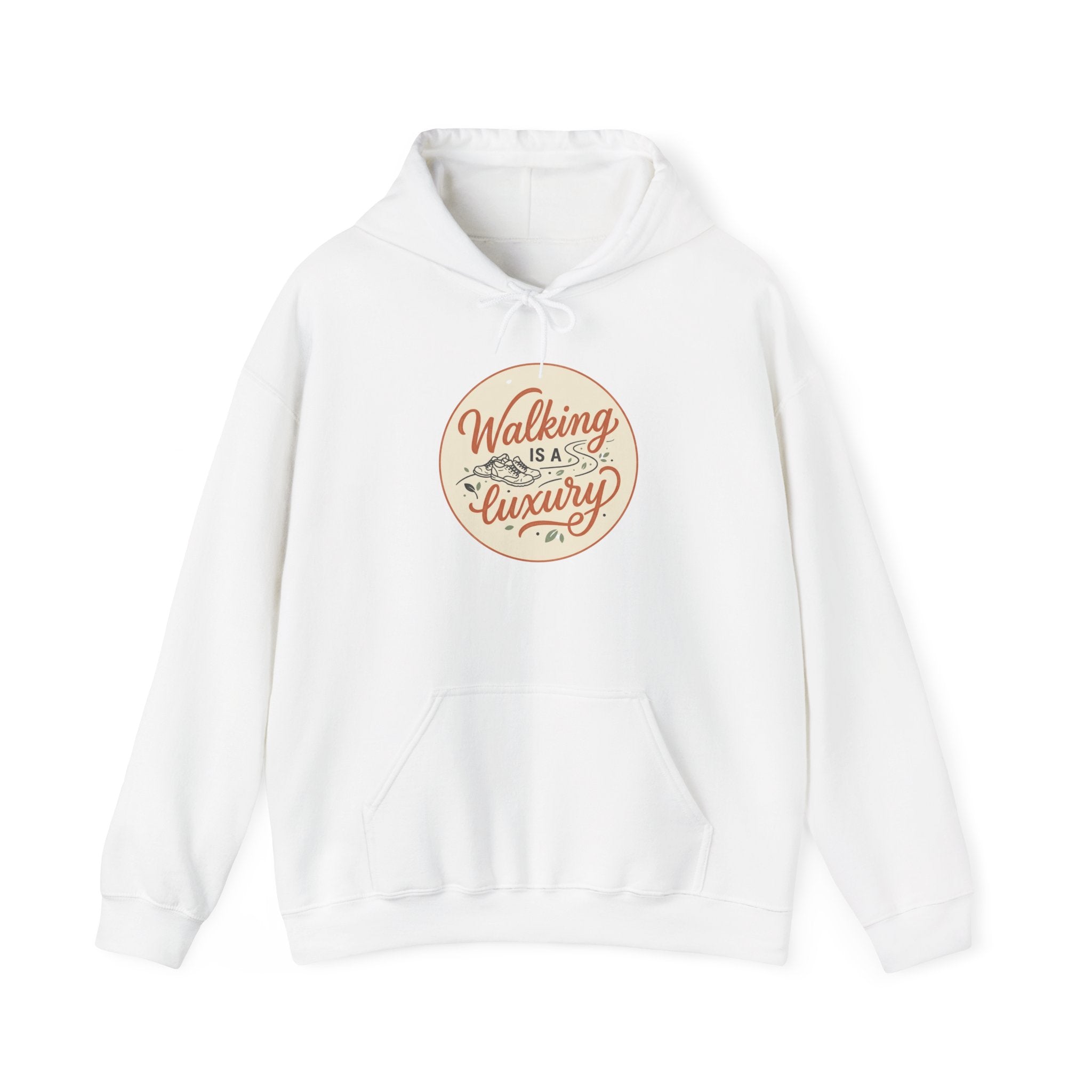 Walking is a Luxury Unisex Heavy Blend™ Hooded Sweatshirt