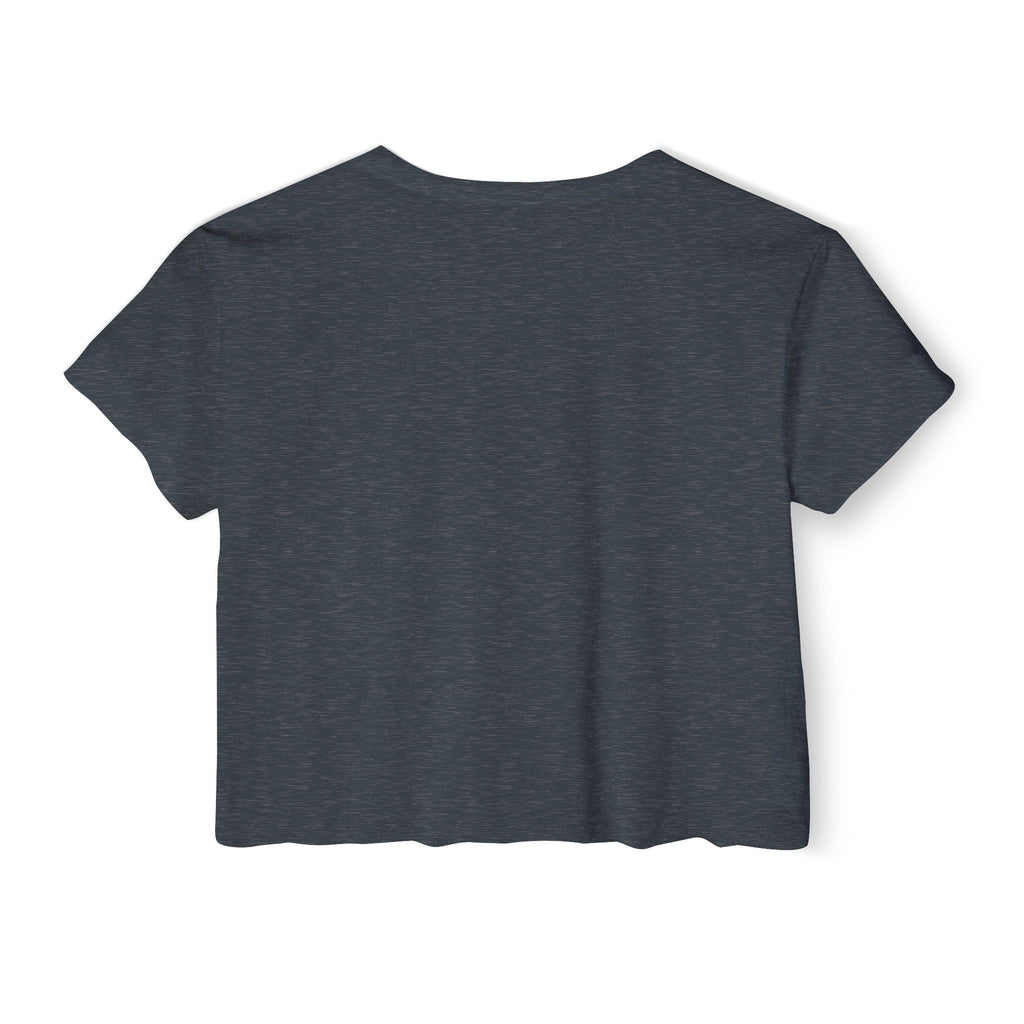 The Gym is My Happy Hour Women's Festival Crop Top
