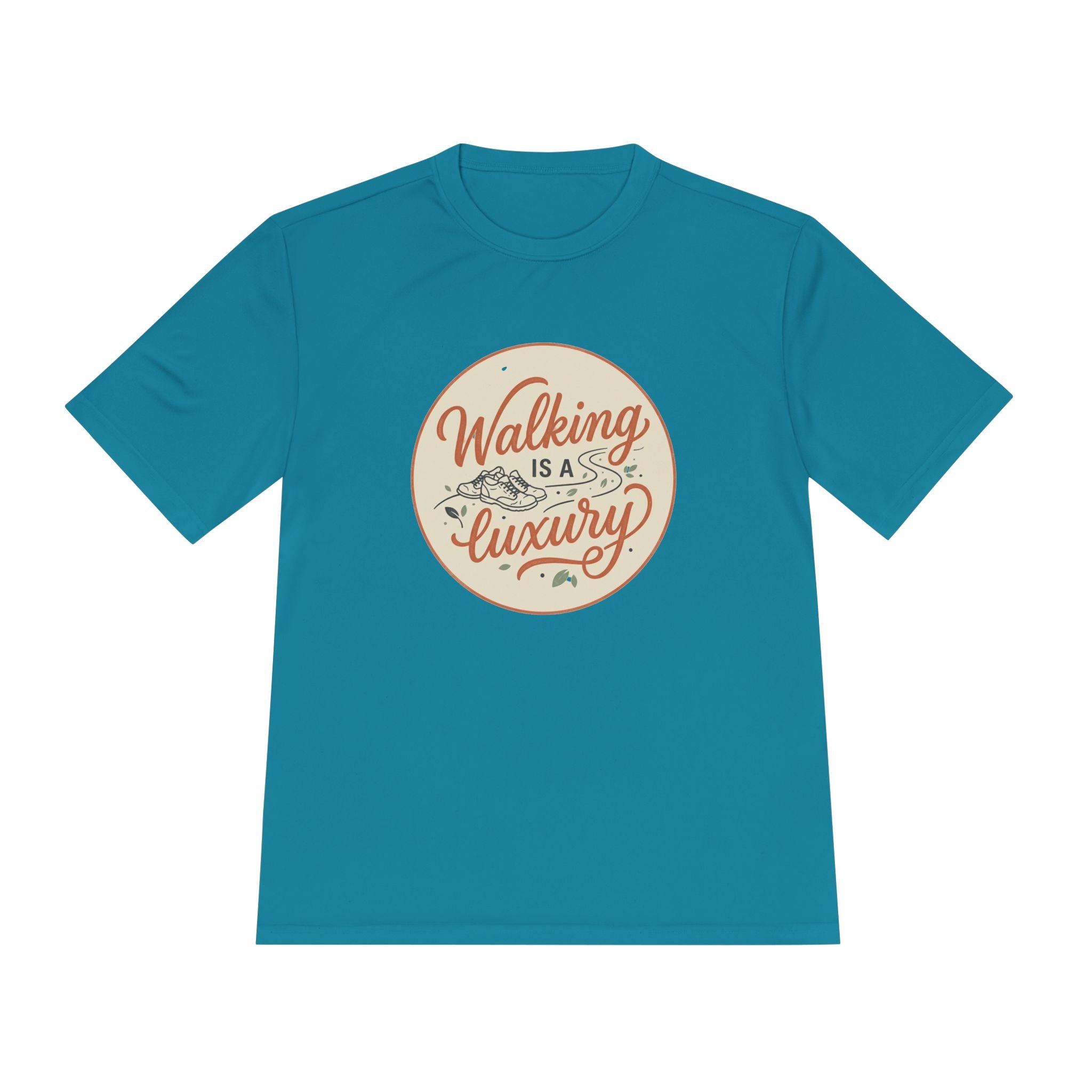 Walking is a Luxury Unisex Moisture Wicking Tee