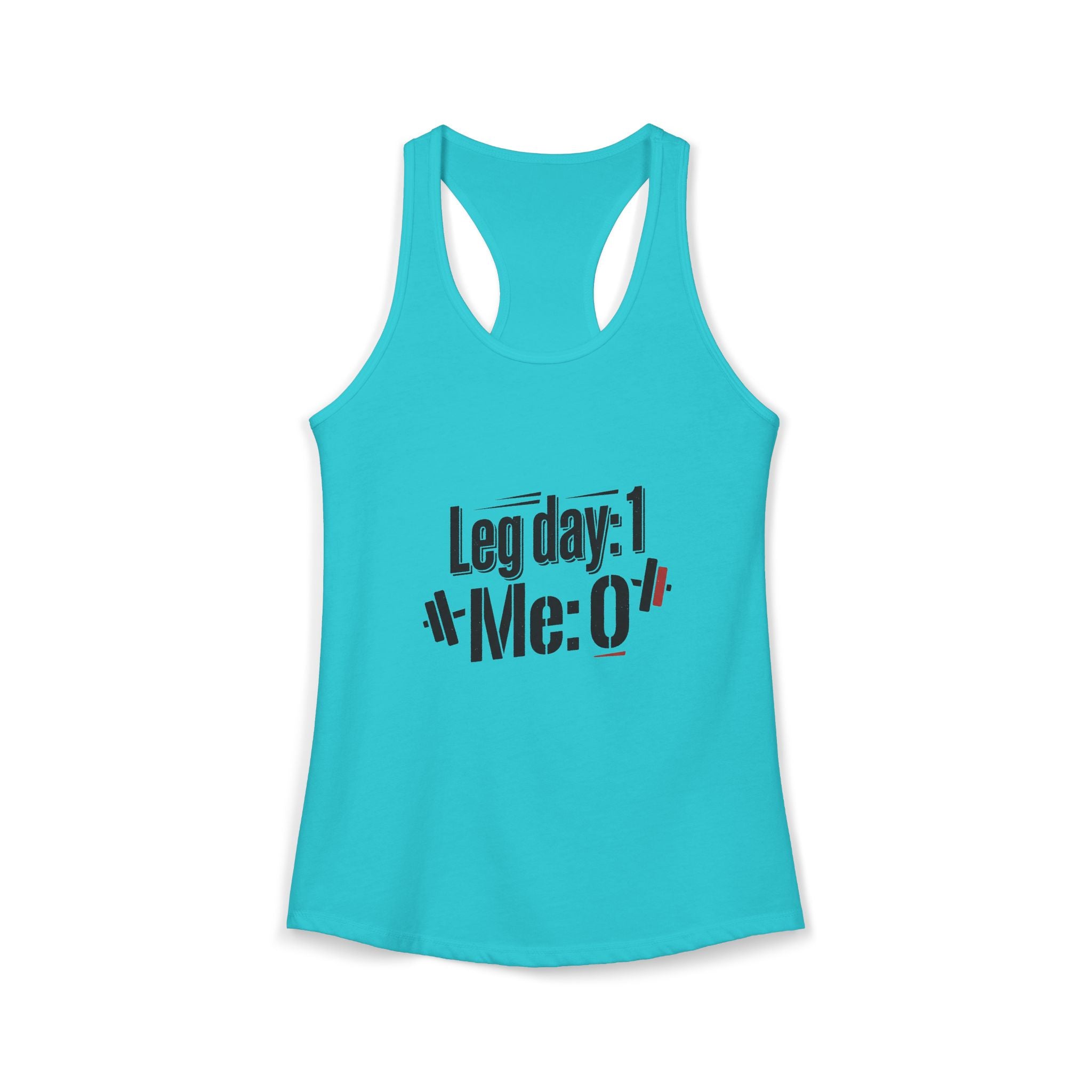 Leg Day Women's Ideal Racerback Tank