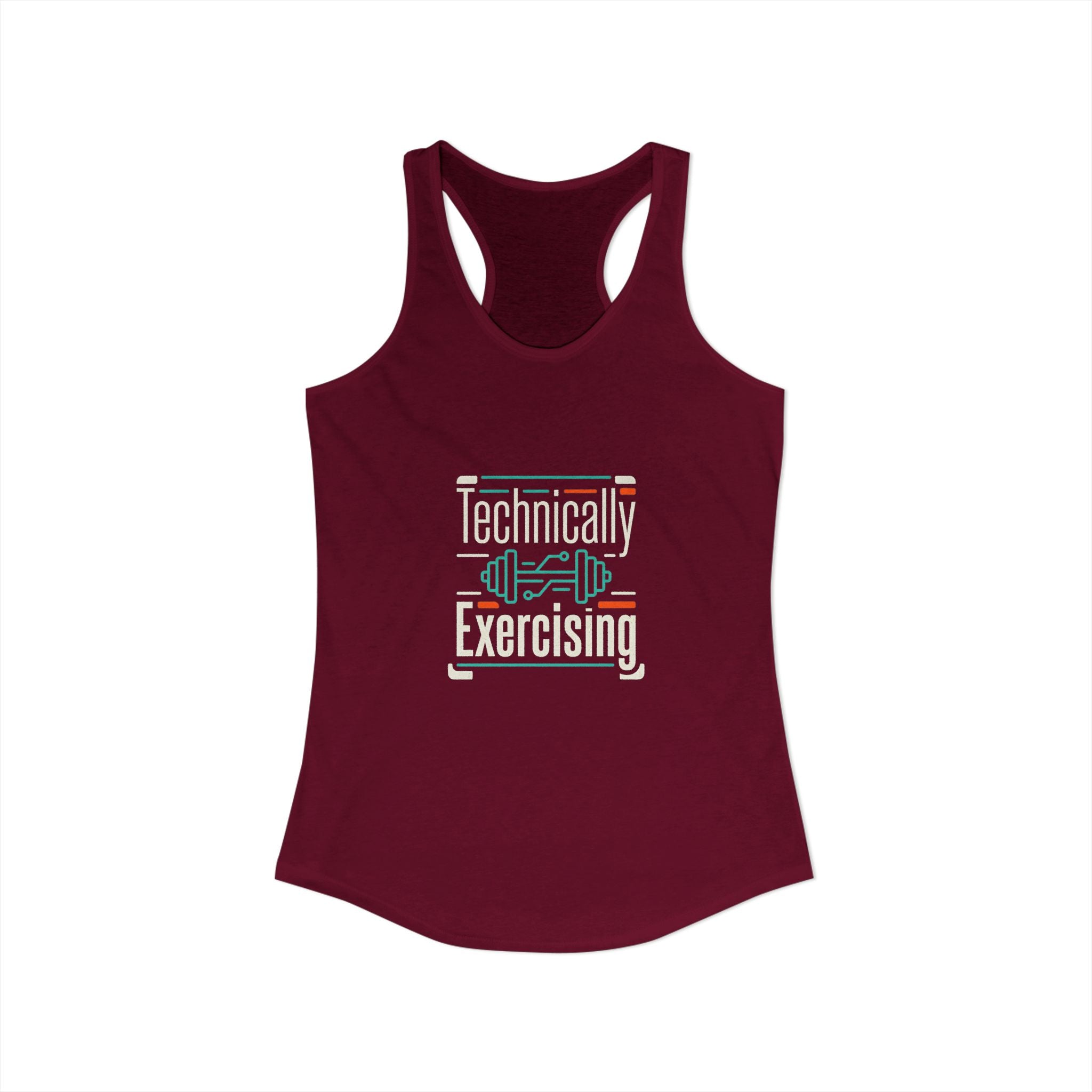 Technically Exercising Women's Ideal Racerback Tank