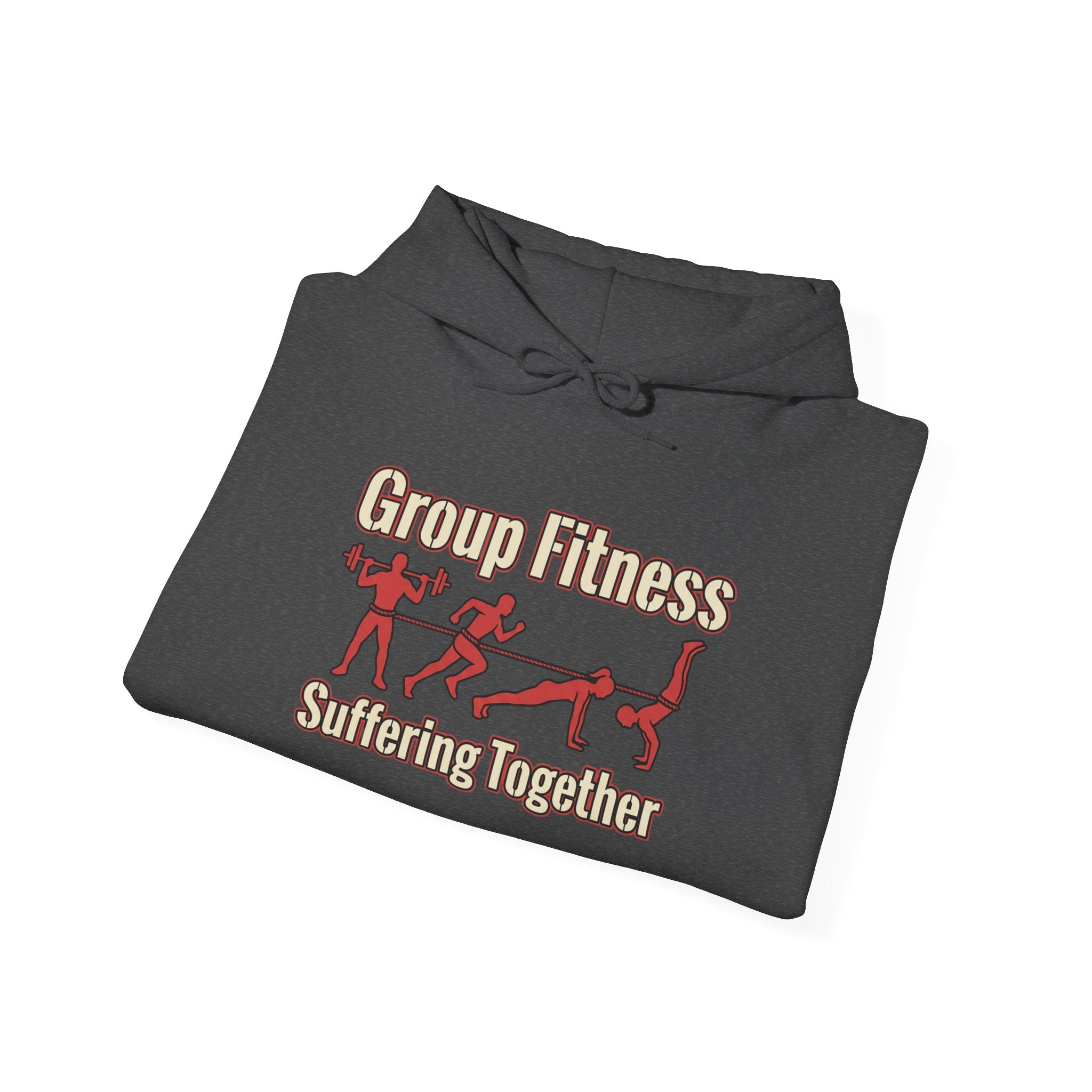 Group Fitness Suffering Together Unisex Heavy Blend™ Hooded Sweatshirt