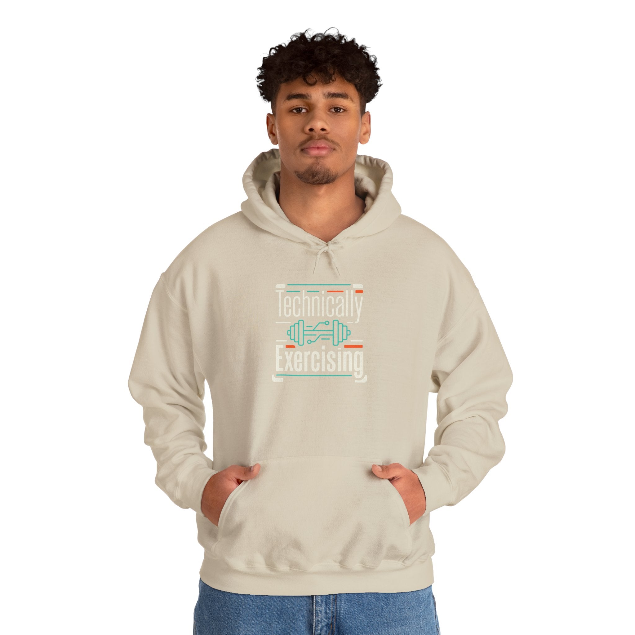Technically Exercising Unisex Heavy Blend™ Hooded Sweatshirt