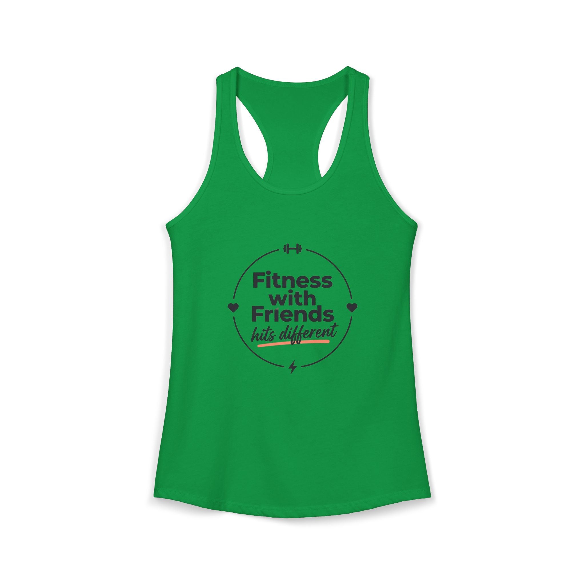 Fitness With Friends Women's Ideal Racerback Tank