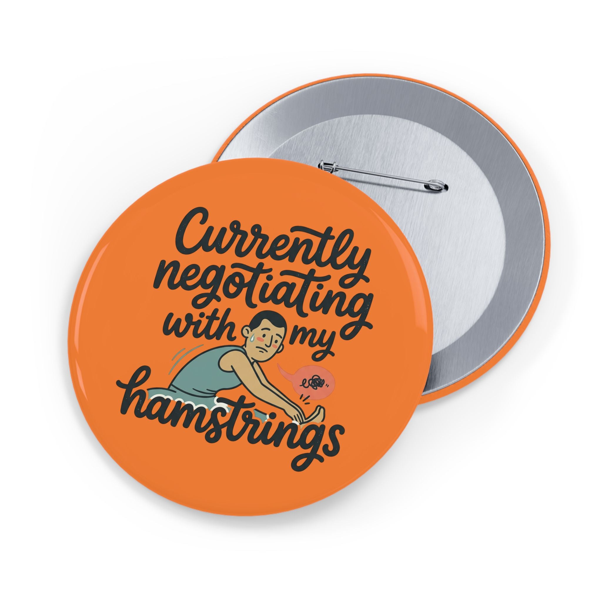 Currently Negotiating with my Hamstrings Round Pins