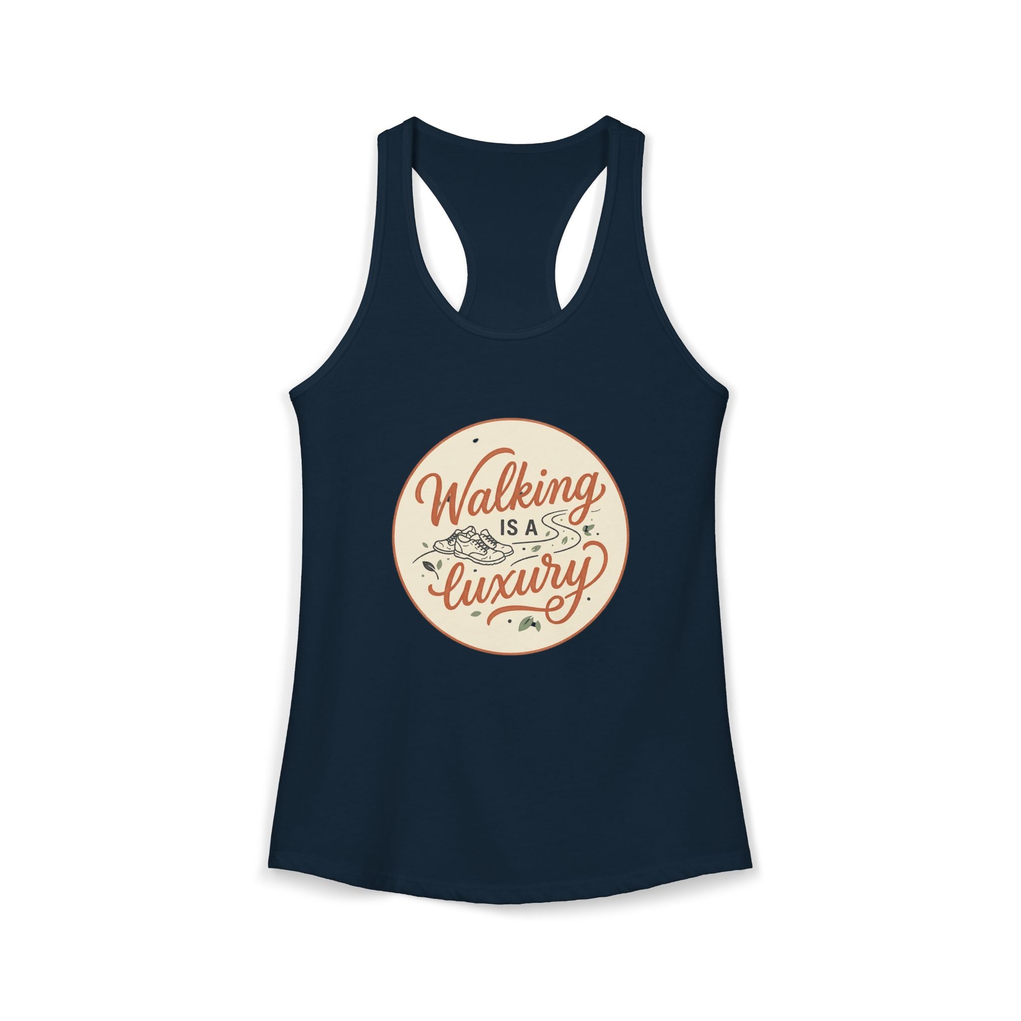 Walking is a Luxury Women's Ideal Racerback Tank