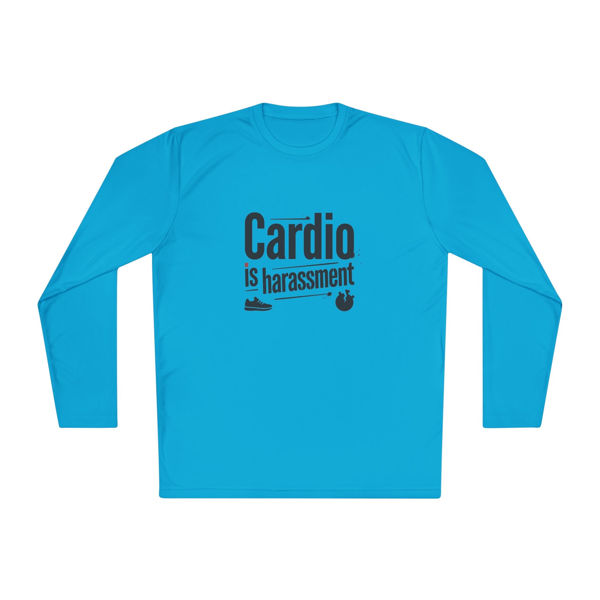 Cardio is Harassment Unisex Lightweight Long Sleeve Tee