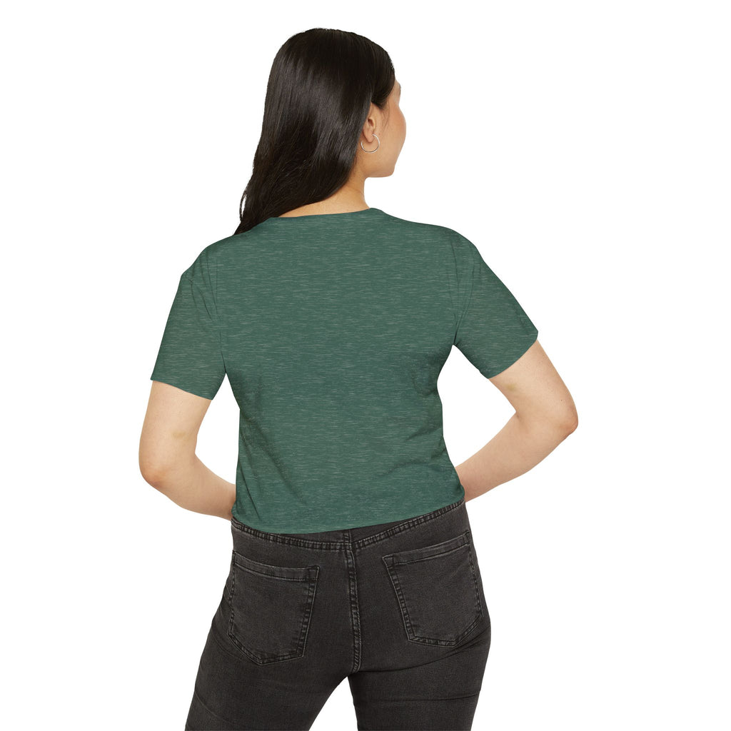 The Gym is My Happy Hour Women's Festival Crop Top