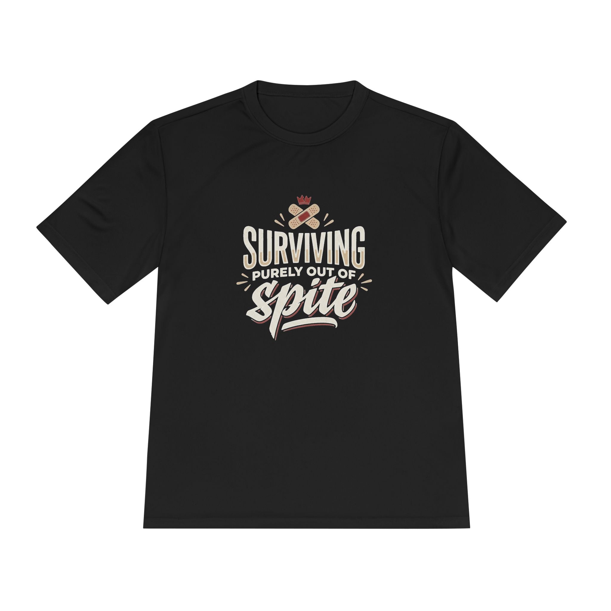 Surviving Purely Out of Spite Unisex Moisture Wicking Tee