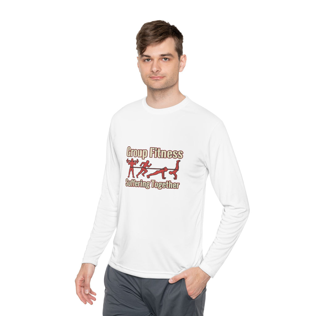 Group Fitness Suffering Together Unisex Lightweight Long Sleeve Tee