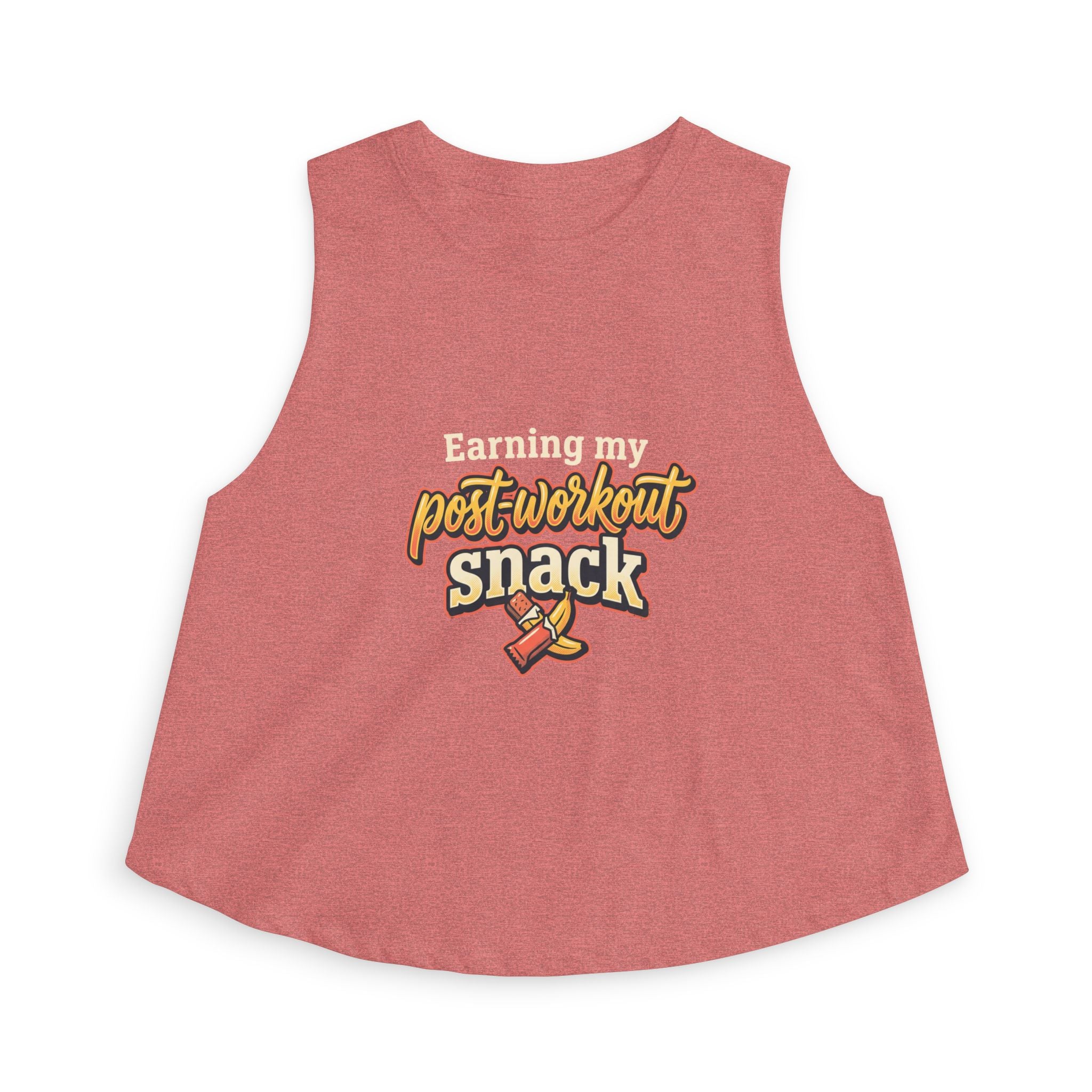 Earning My Post-Workout Snack Women's Crop Top