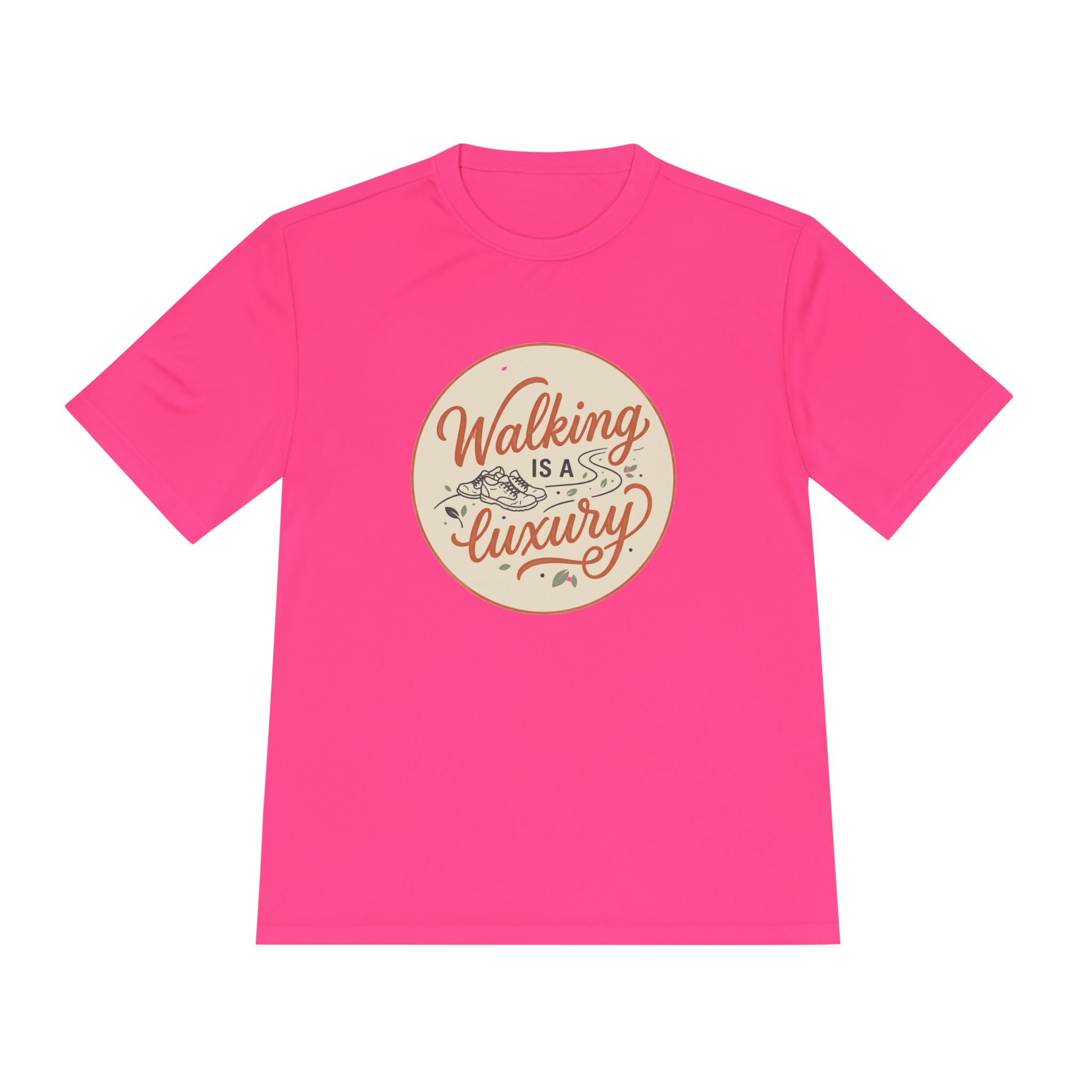 Walking is a Luxury Unisex Moisture Wicking Tee