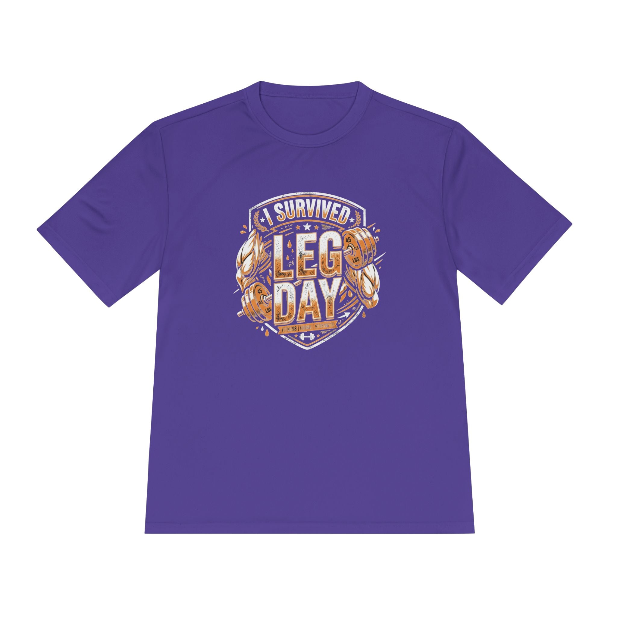 I Survived Leg Day Unisex Moisture Wicking Tee