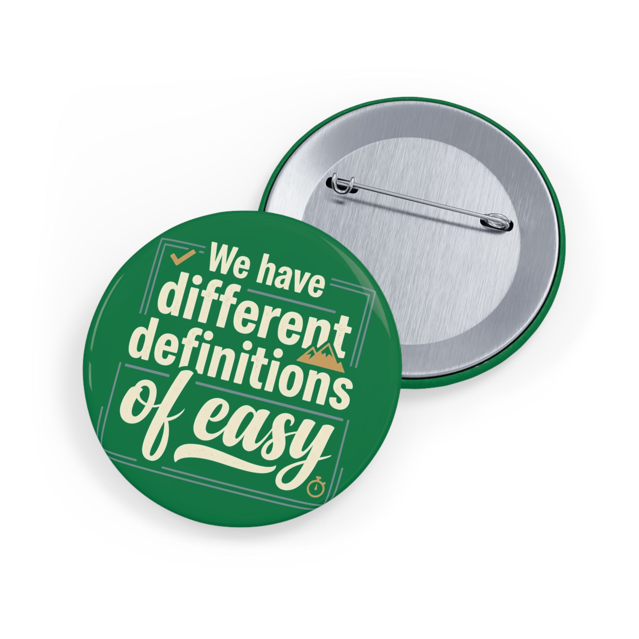 We Have Different Definitions of Easy Round Pins