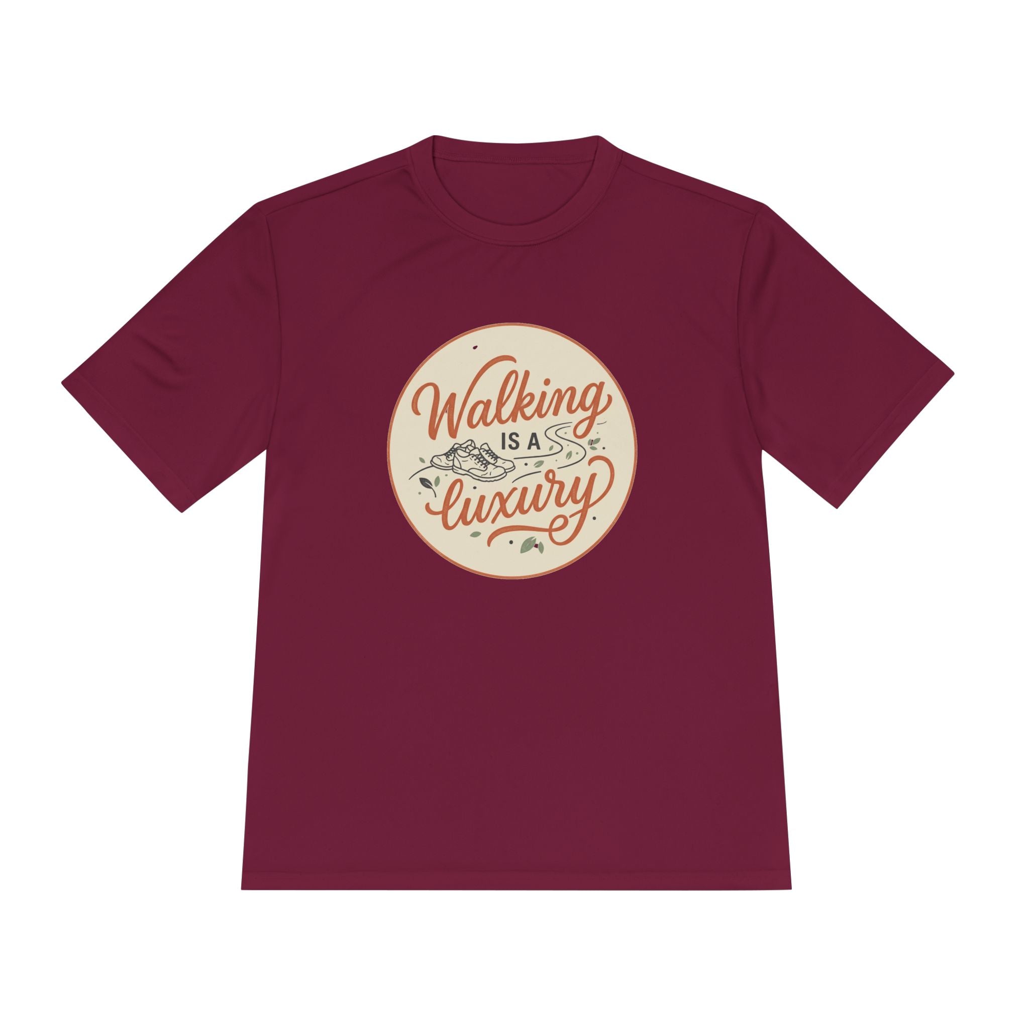Walking is a Luxury Unisex Moisture Wicking Tee