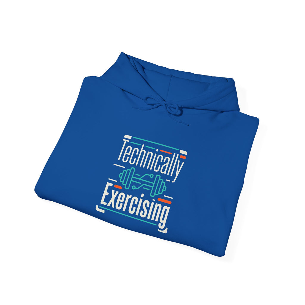 Technically Exercising Unisex Heavy Blend™ Hooded Sweatshirt