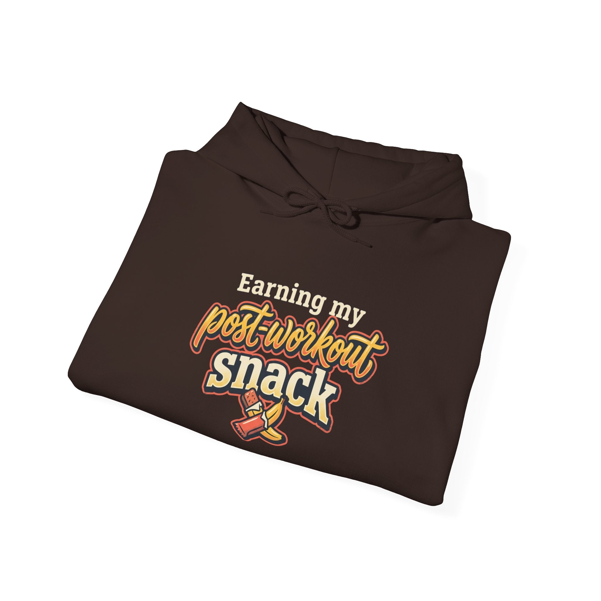 Earning My Post-Workout Snack Unisex Heavy Blend™ Hooded Sweatshirt