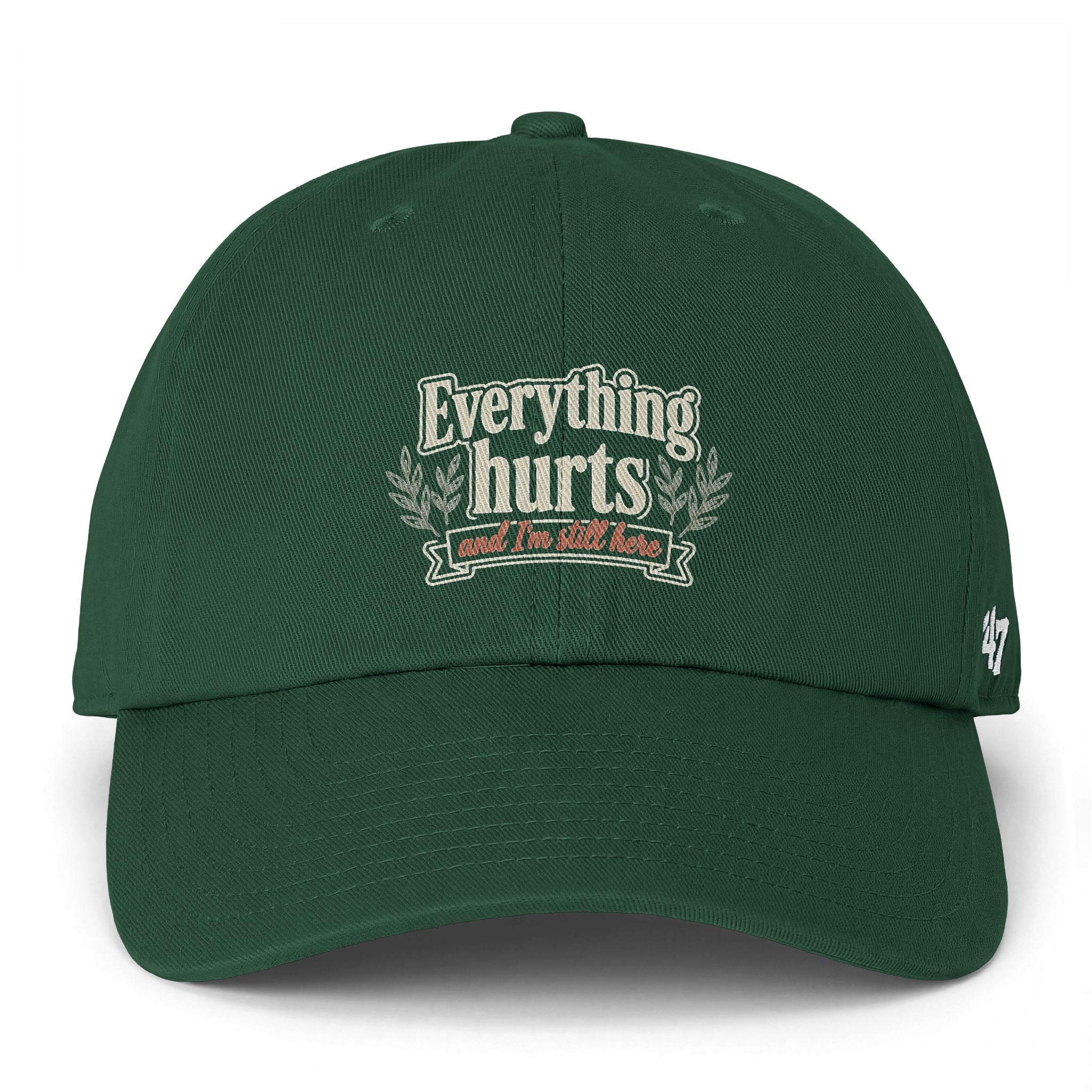 Everything Hurts and I'm Still Here Clean Up Cap