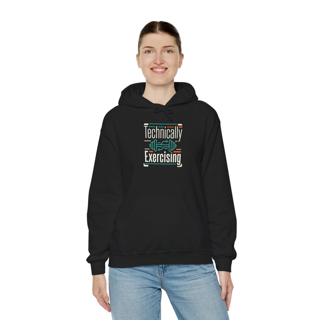 Technically Exercising Unisex Heavy Blend™ Hooded Sweatshirt