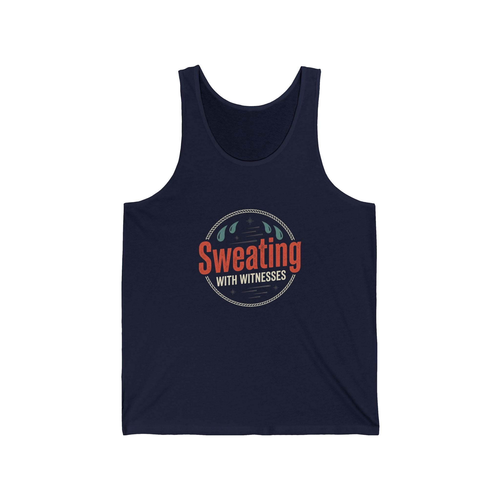 Sweating with Witnesses Unisex Jersey Tank