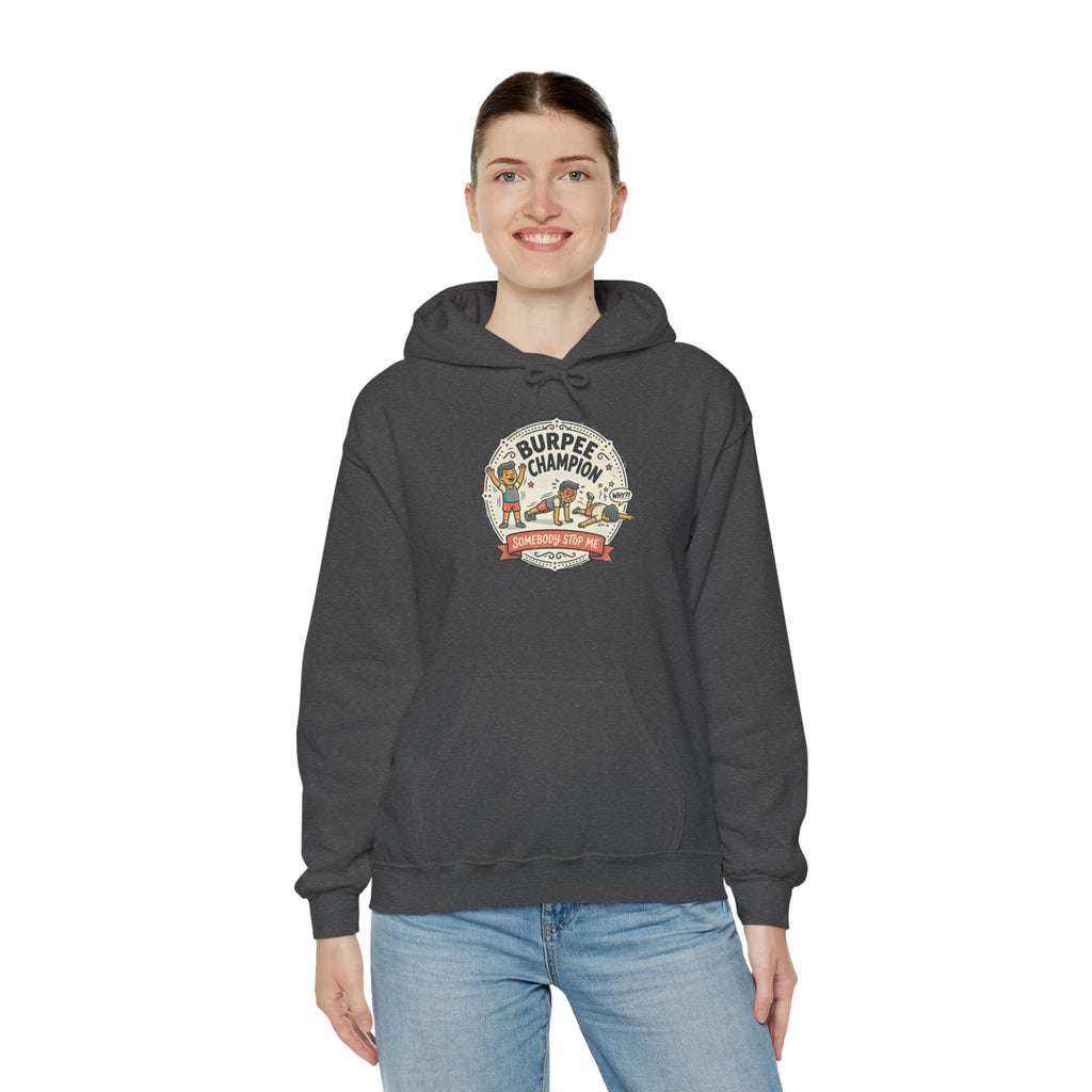 Burpee Champion Unisex Heavy Blend™ Hooded Sweatshirt