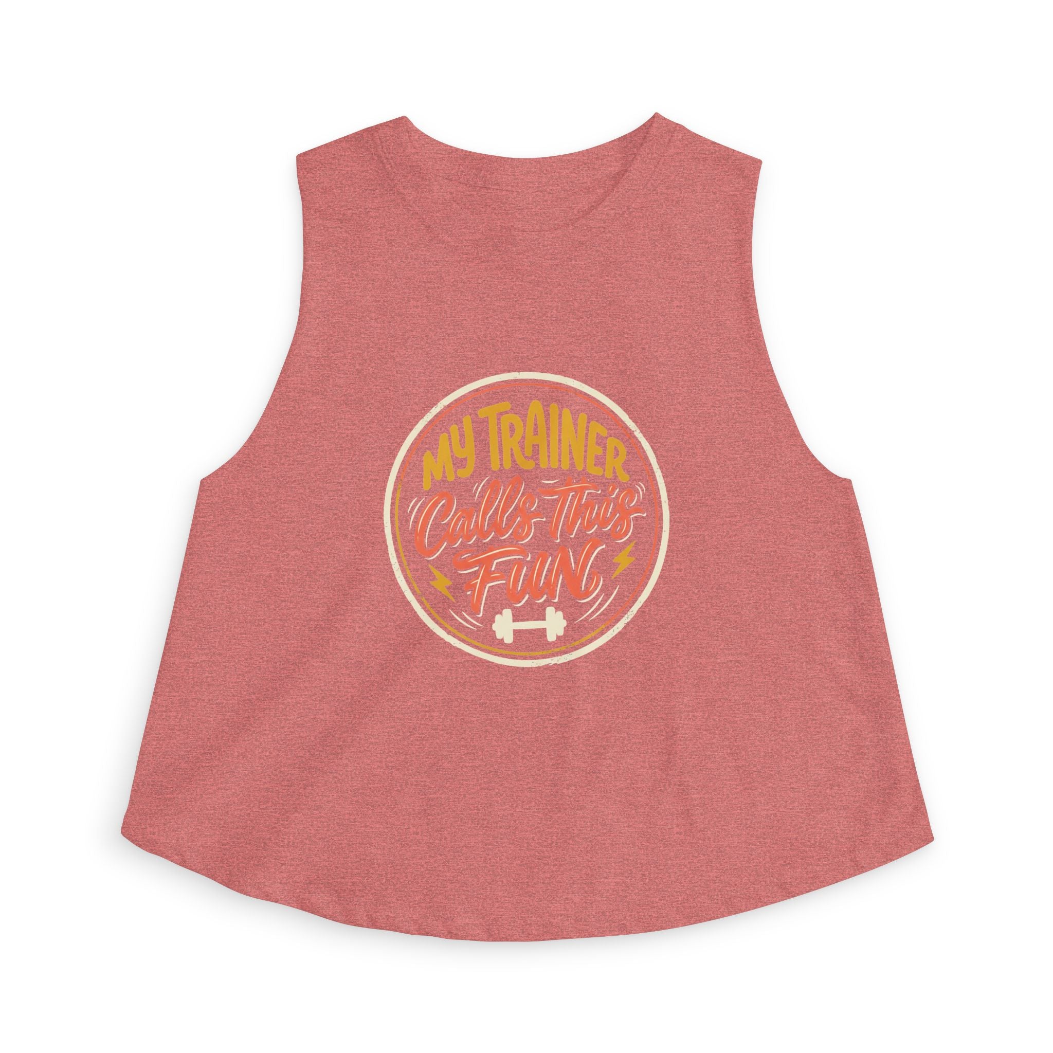 My Trainer Calls This Fun Women's Crop Top