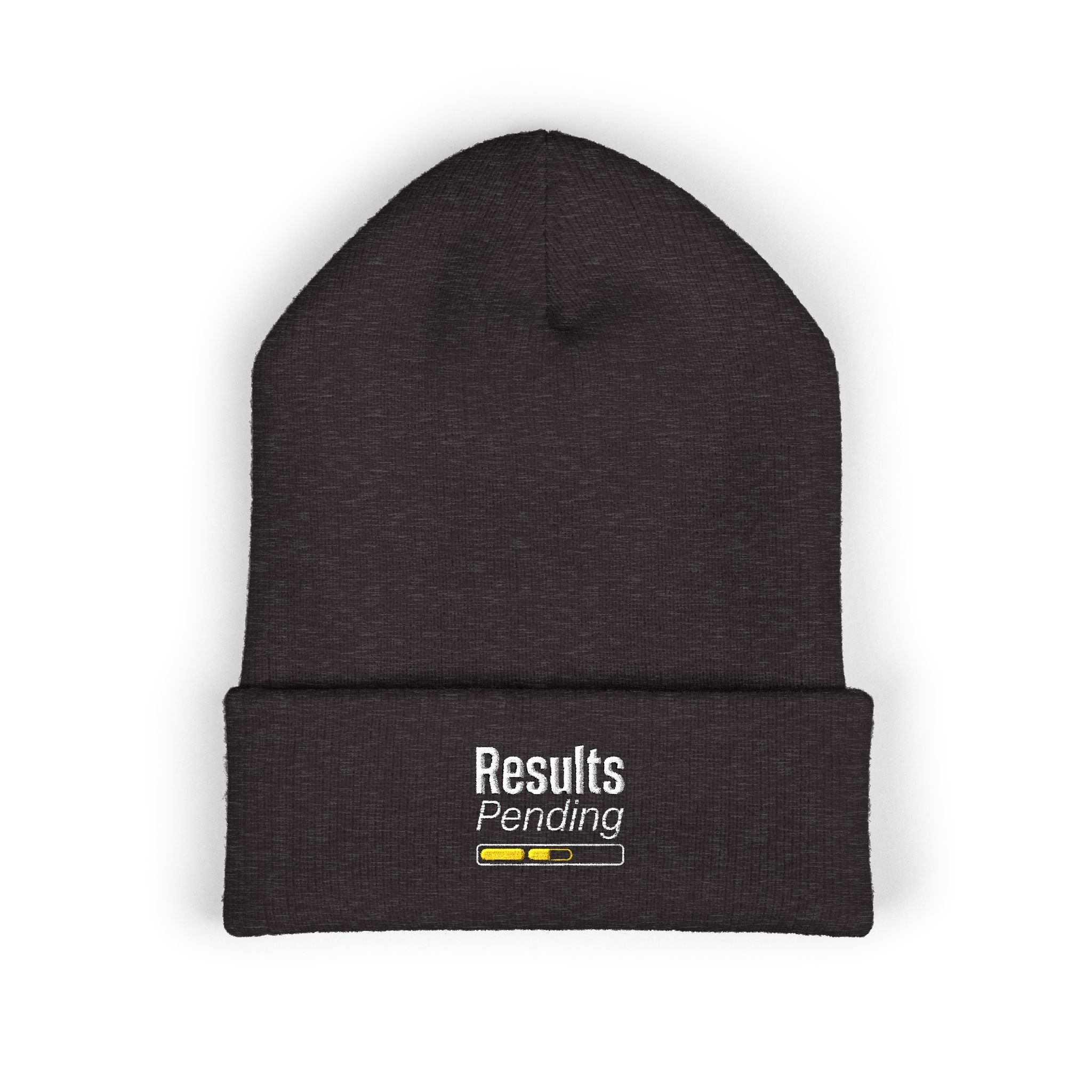 Results Pending Classic Cuffed Beanie (Embroidery)
