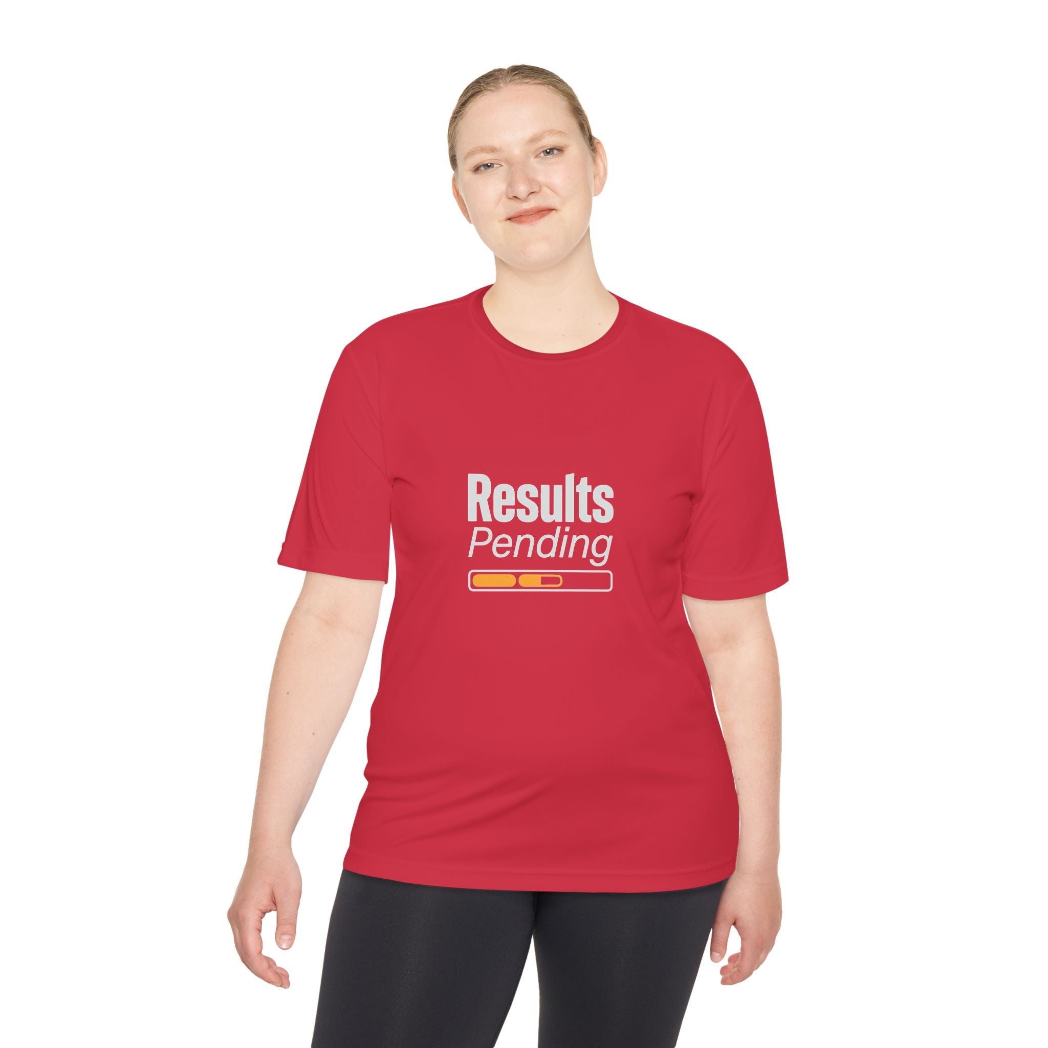Results Pending Unisex Moisture Wicking Tee