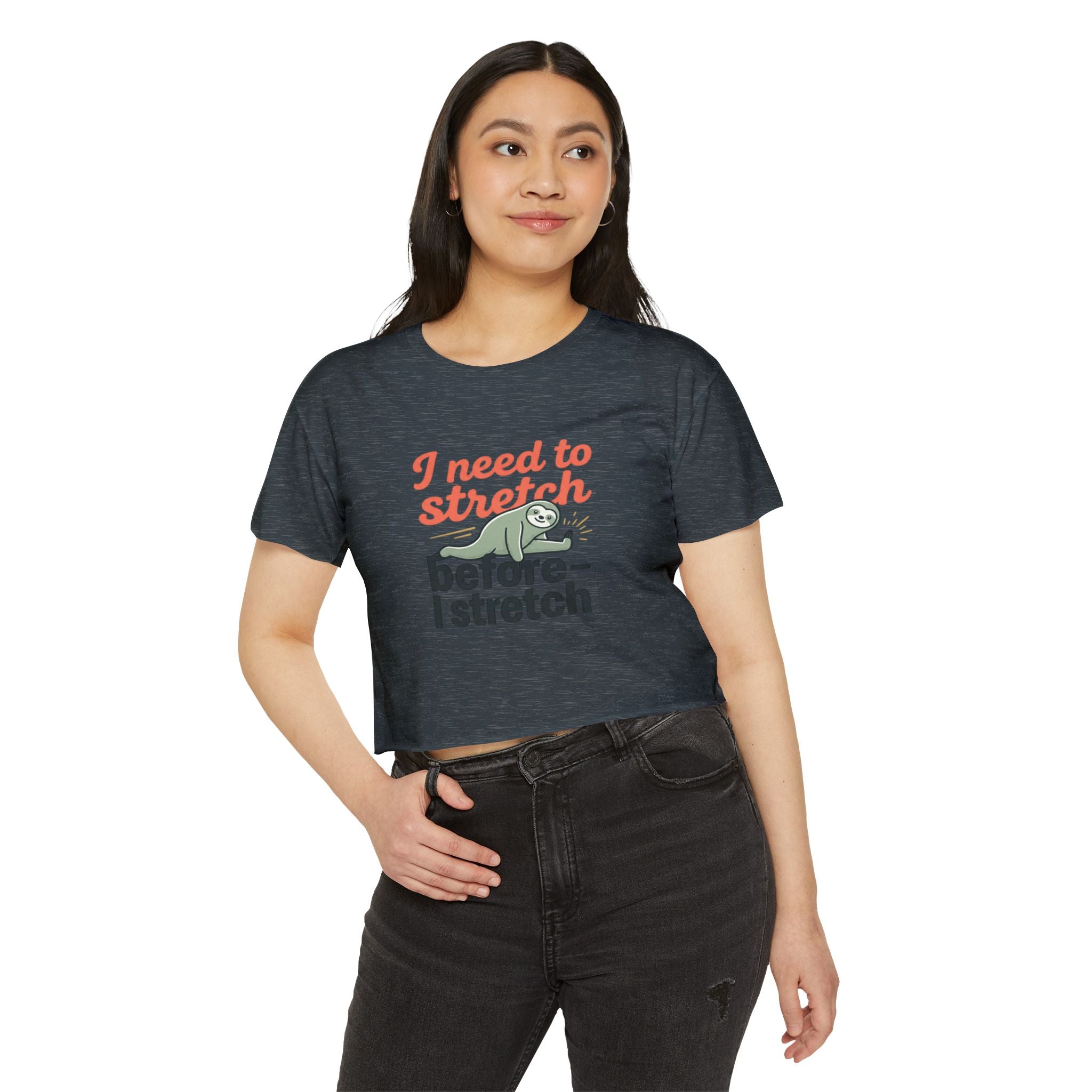 I Need to Stretch Women's Festival Crop Top