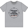 Fitness with Friends Hits Different Dri-Power 100% Polyester T-Shirt
