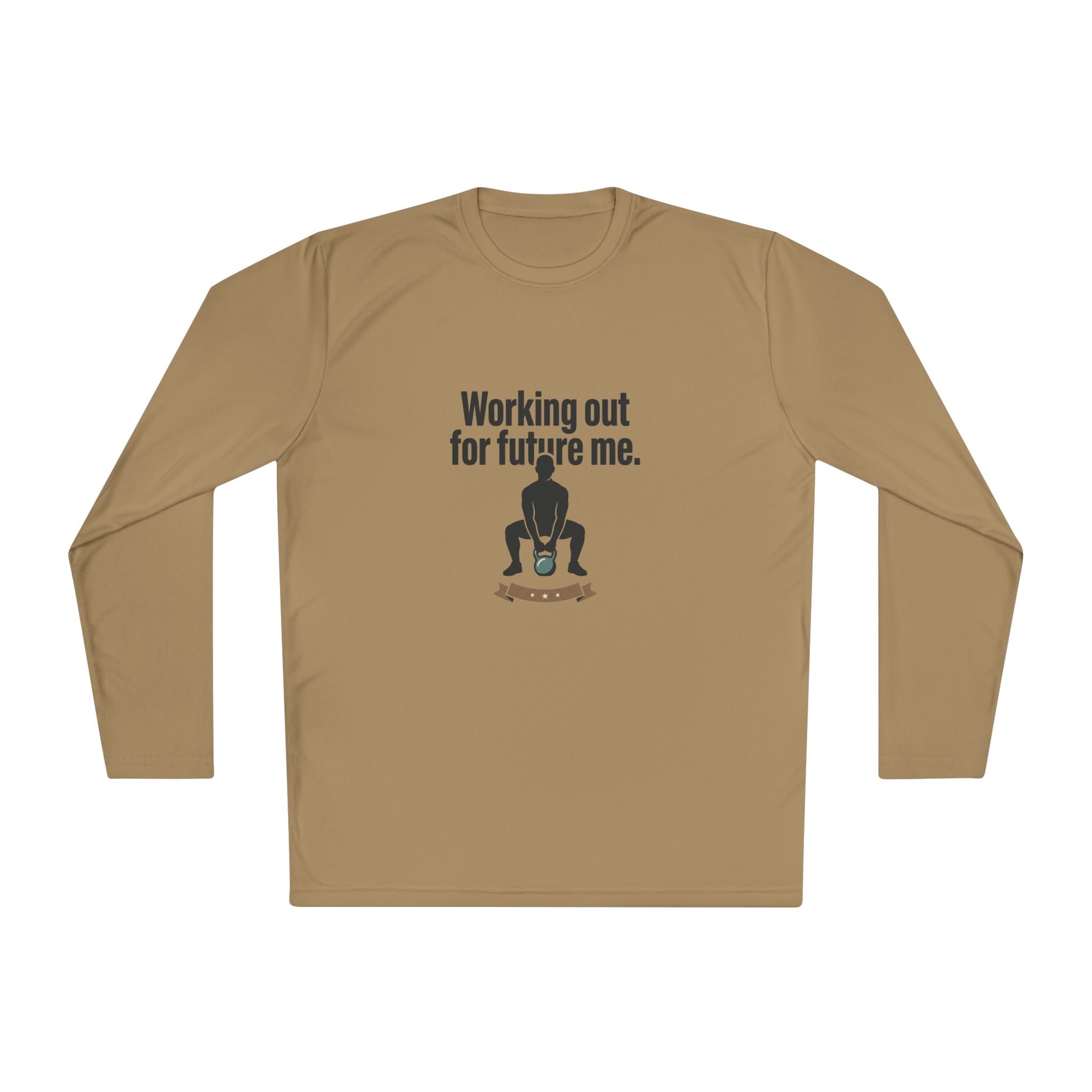Working Out For Future Me Unisex Lightweight Long Sleeve Tee