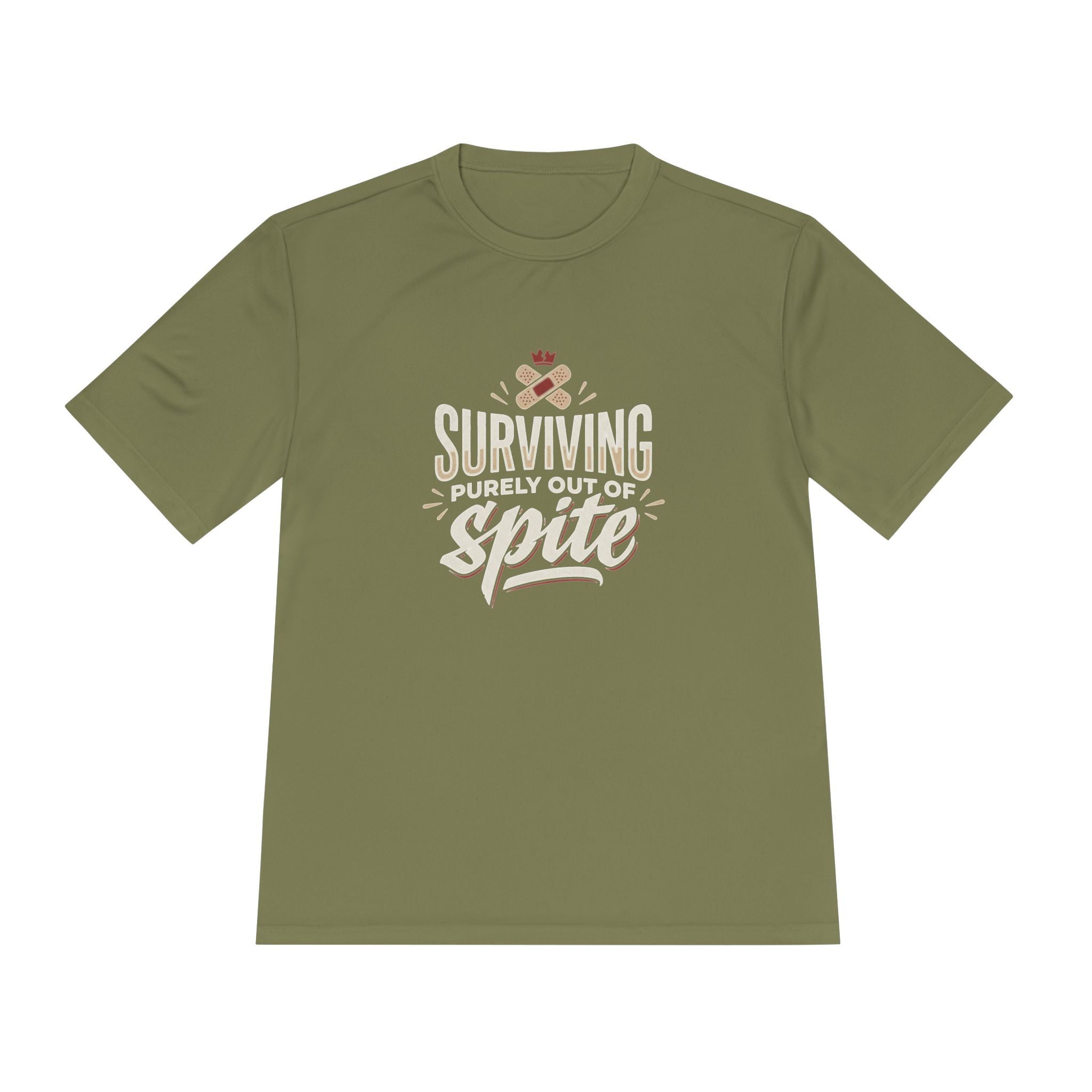 Surviving Purely Out of Spite Unisex Moisture Wicking Tee