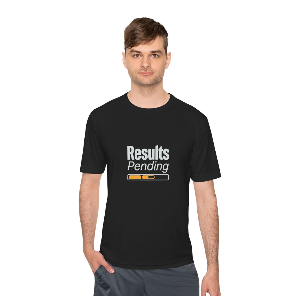 Results Pending Unisex Moisture Wicking Tee