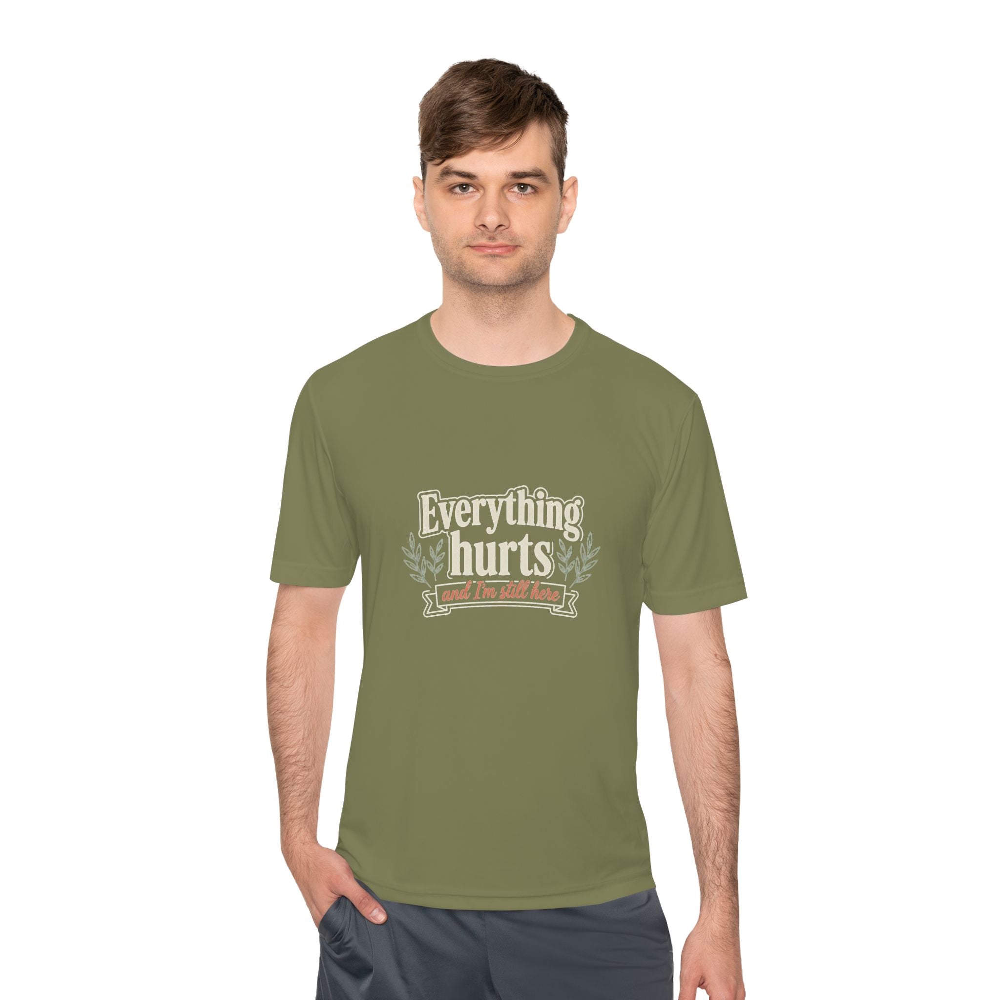 Everything Hurts and I'm Still Here Unisex Moisture Wicking Tee