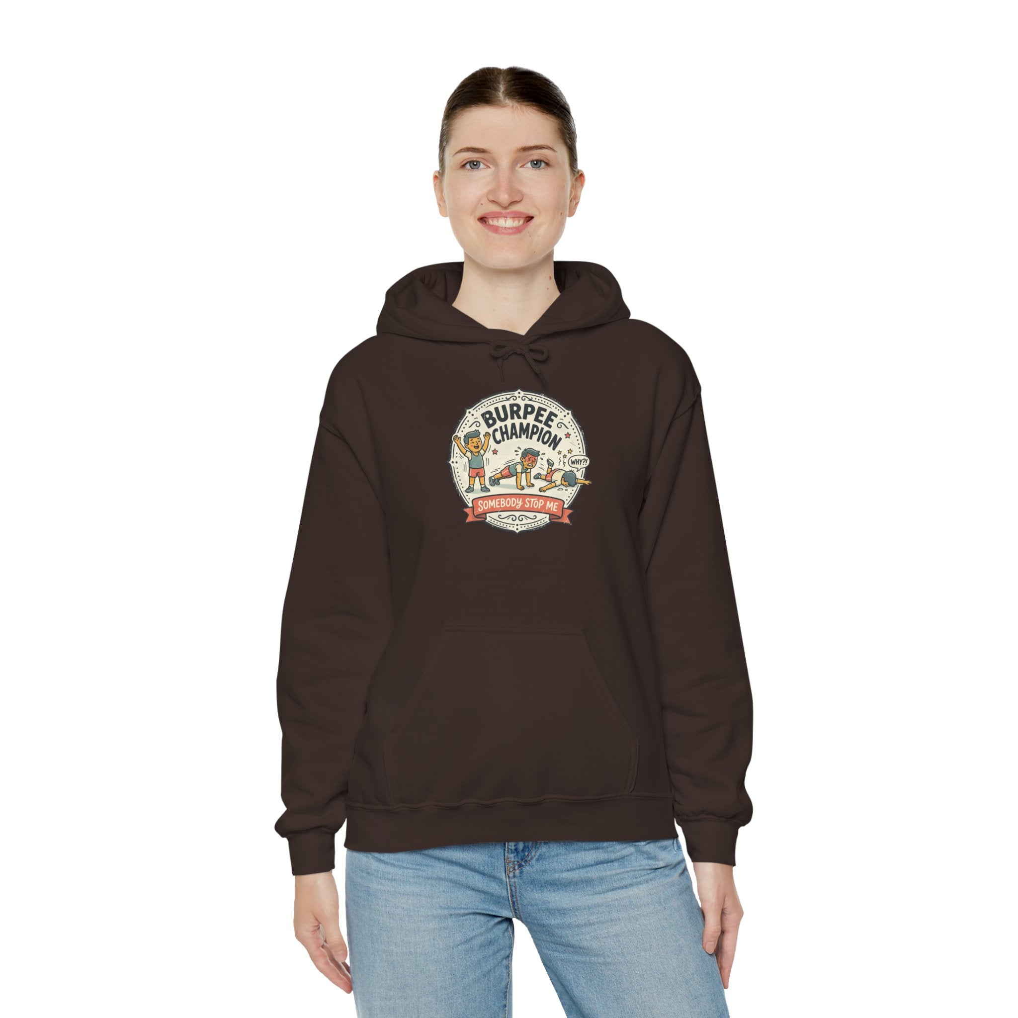 Burpee Champion Unisex Heavy Blend™ Hooded Sweatshirt