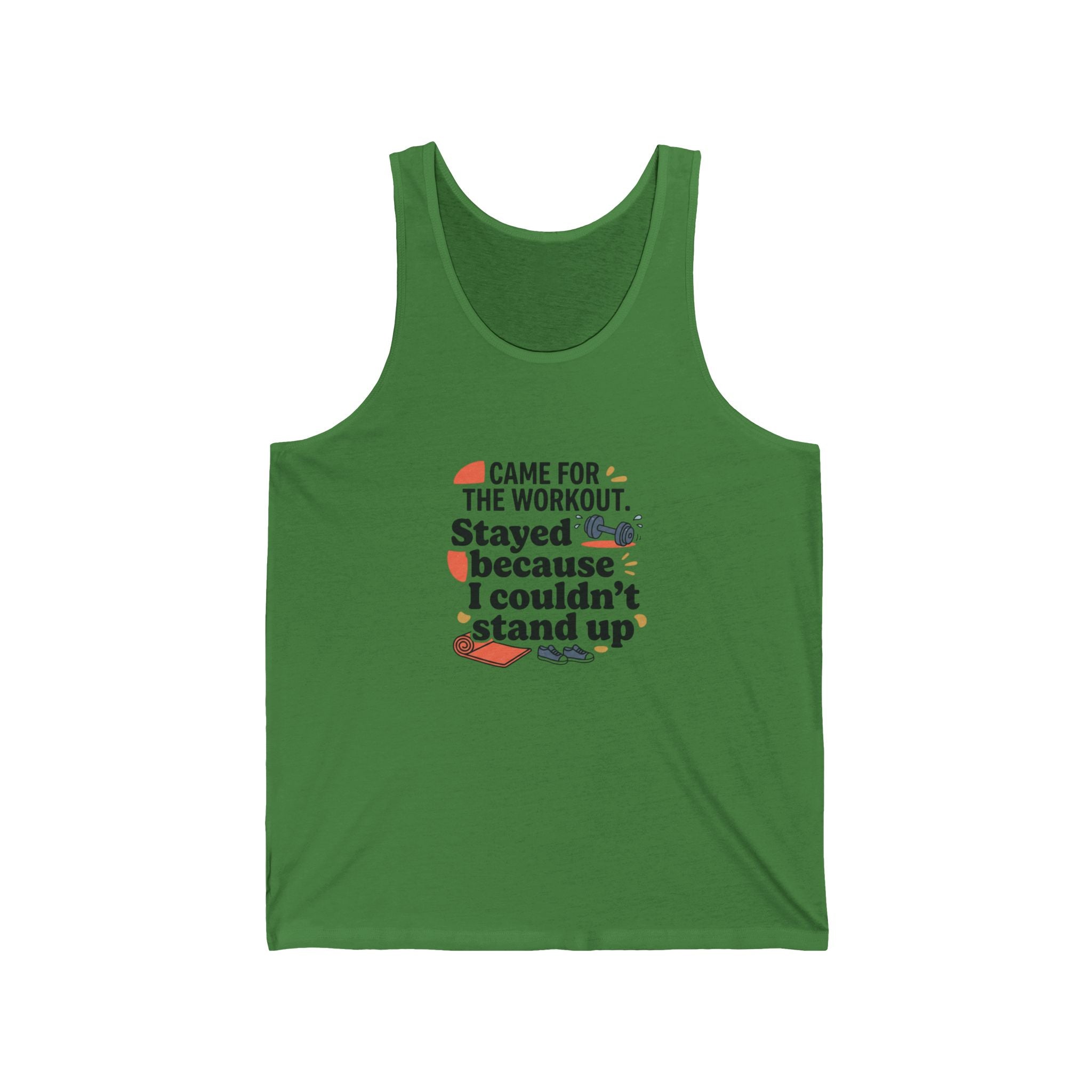 Came for the Workout Unisex Jersey Tank