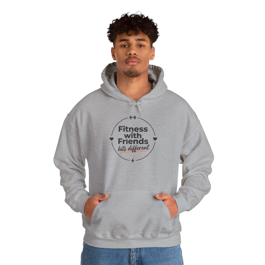 Fitness with Friends Unisex Heavy Blend™ Hooded Sweatshirt
