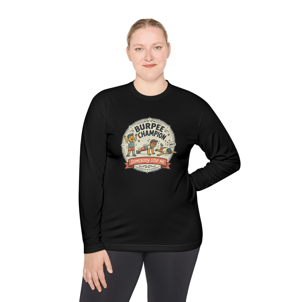 Burpee Champion Unisex Lightweight Long Sleeve Tee