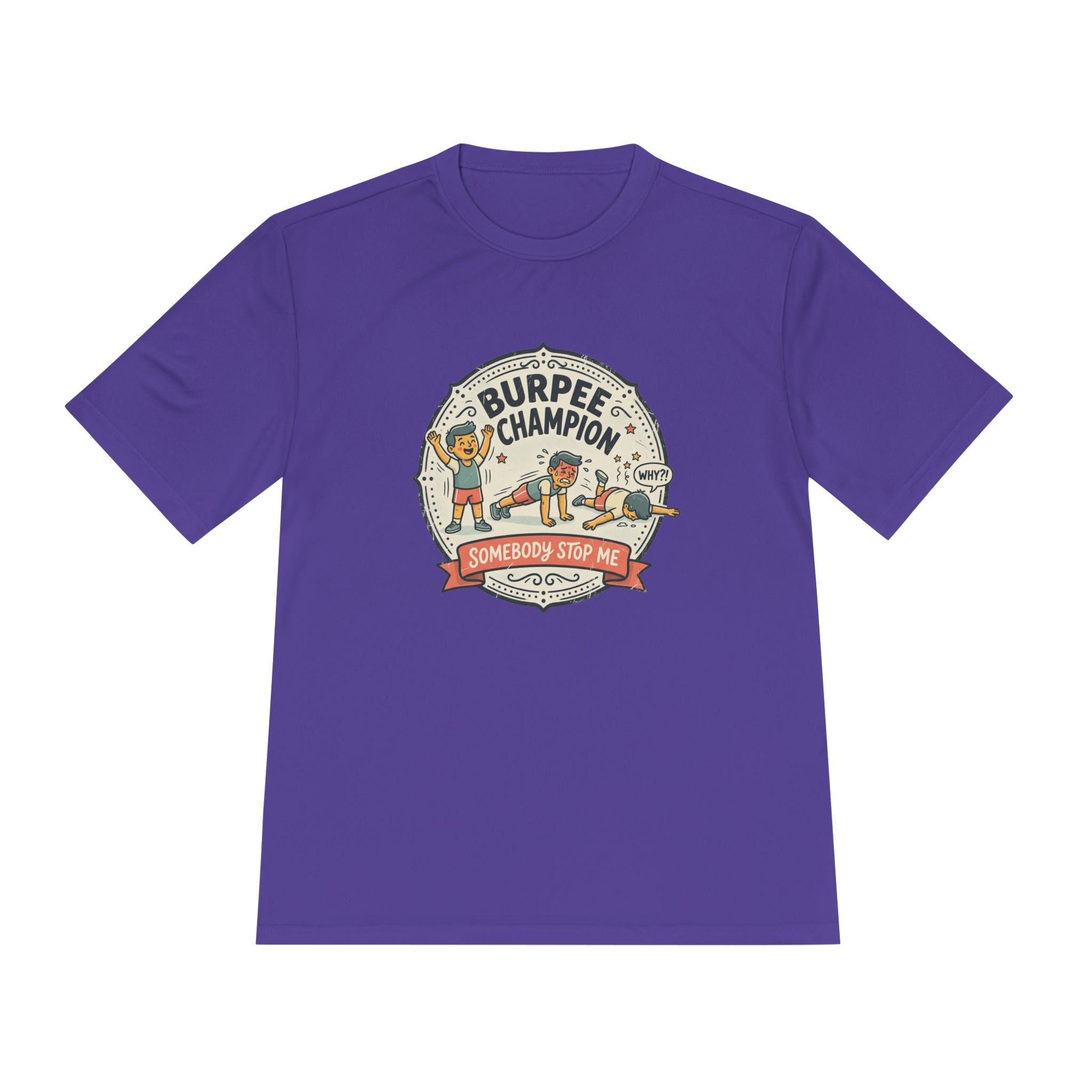 Burpee Champion Unisex Moisture Wicking Tee
