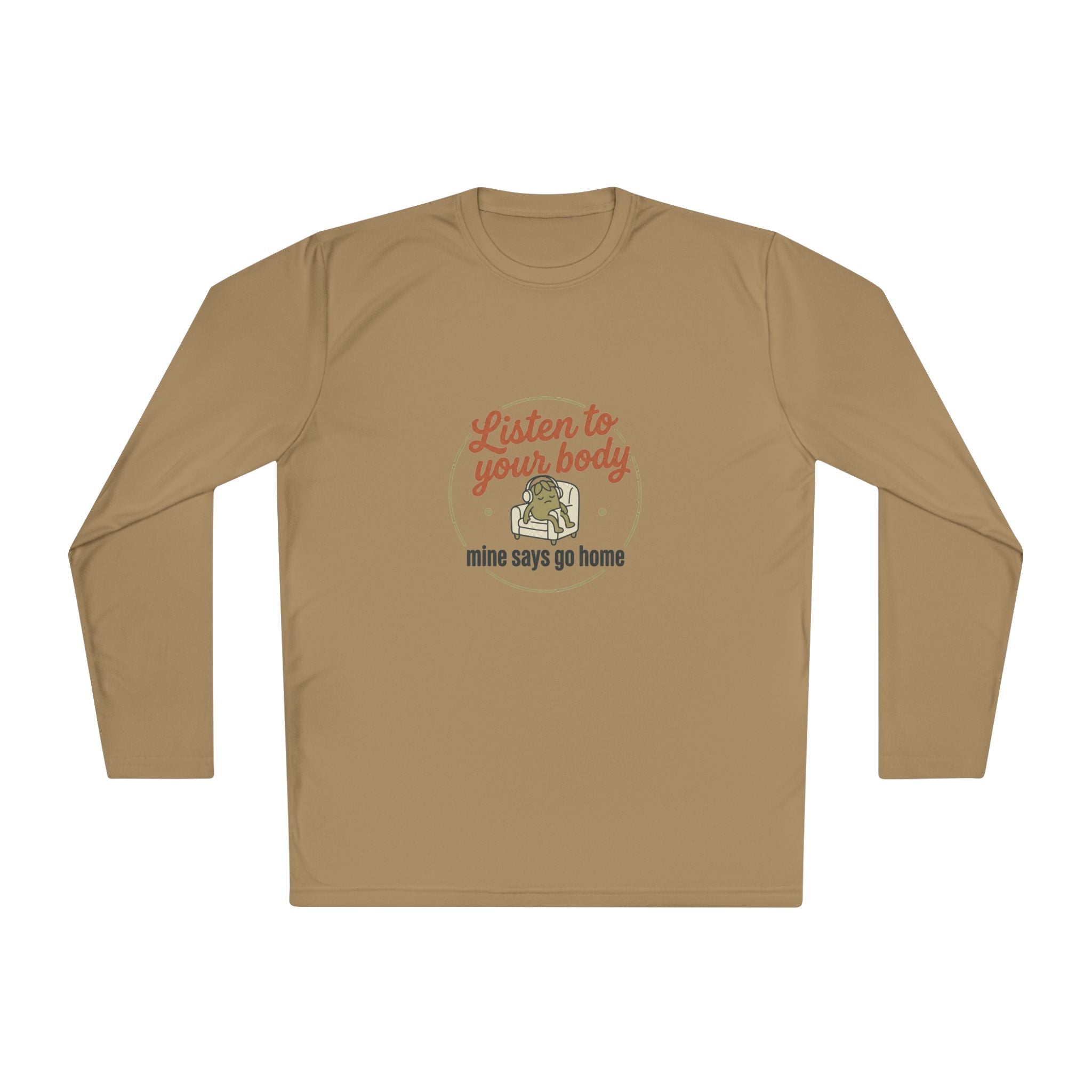 Listen to Your Body Unisex Lightweight Long Sleeve Tee